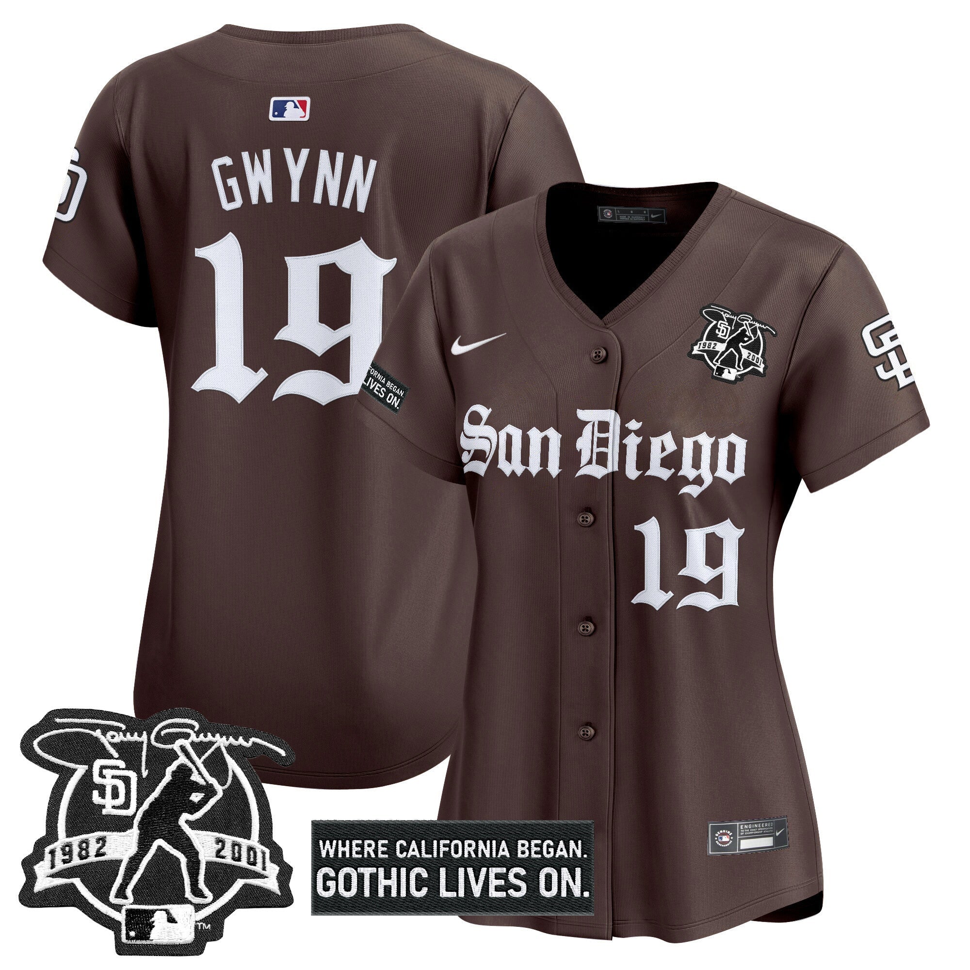 Women’s San Diego ‘Gothic Edition’ Vapor Premier Limited Jersey