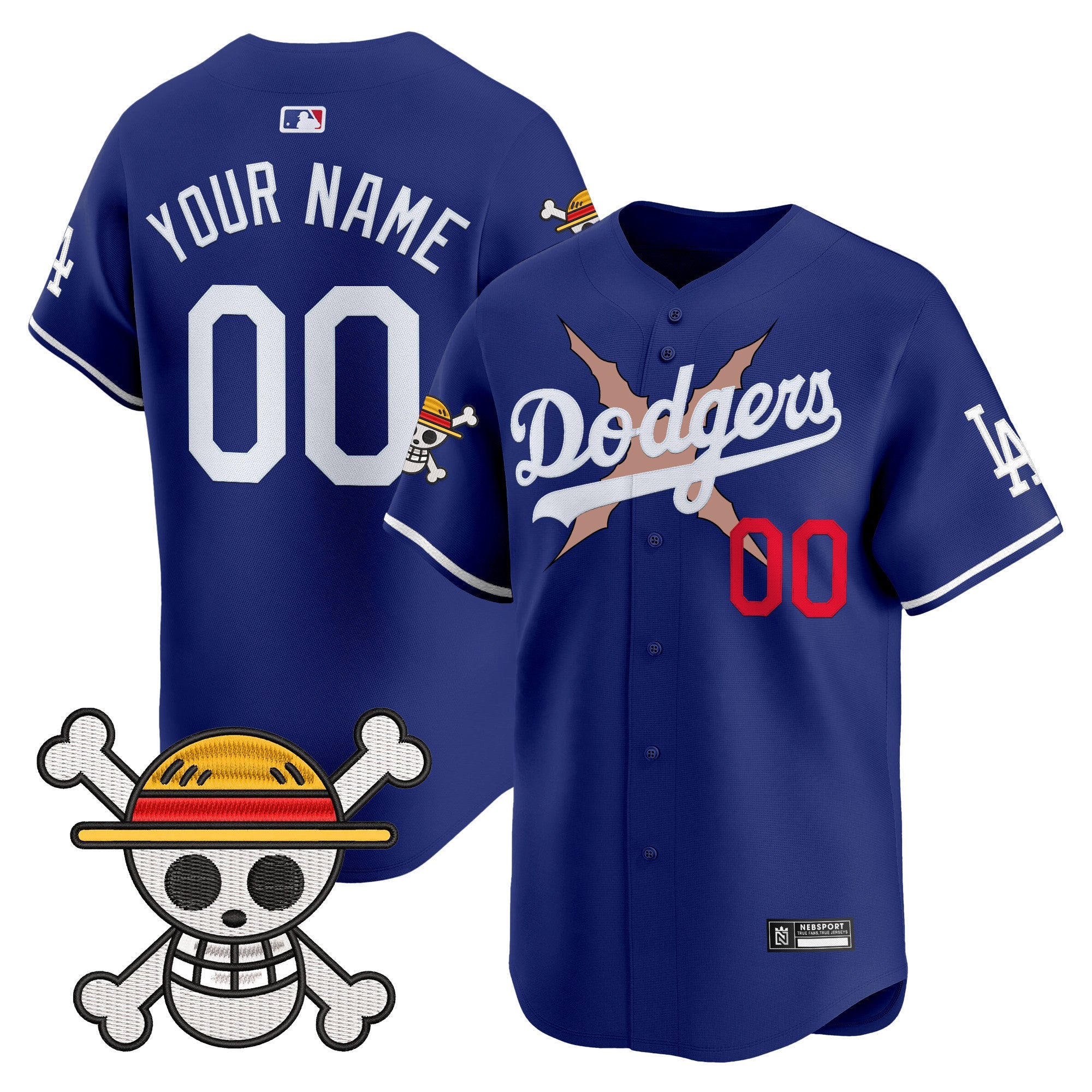 Los Angeles x One Piece 2025 Vapor Premier Limited Custom Jersey – Stitched