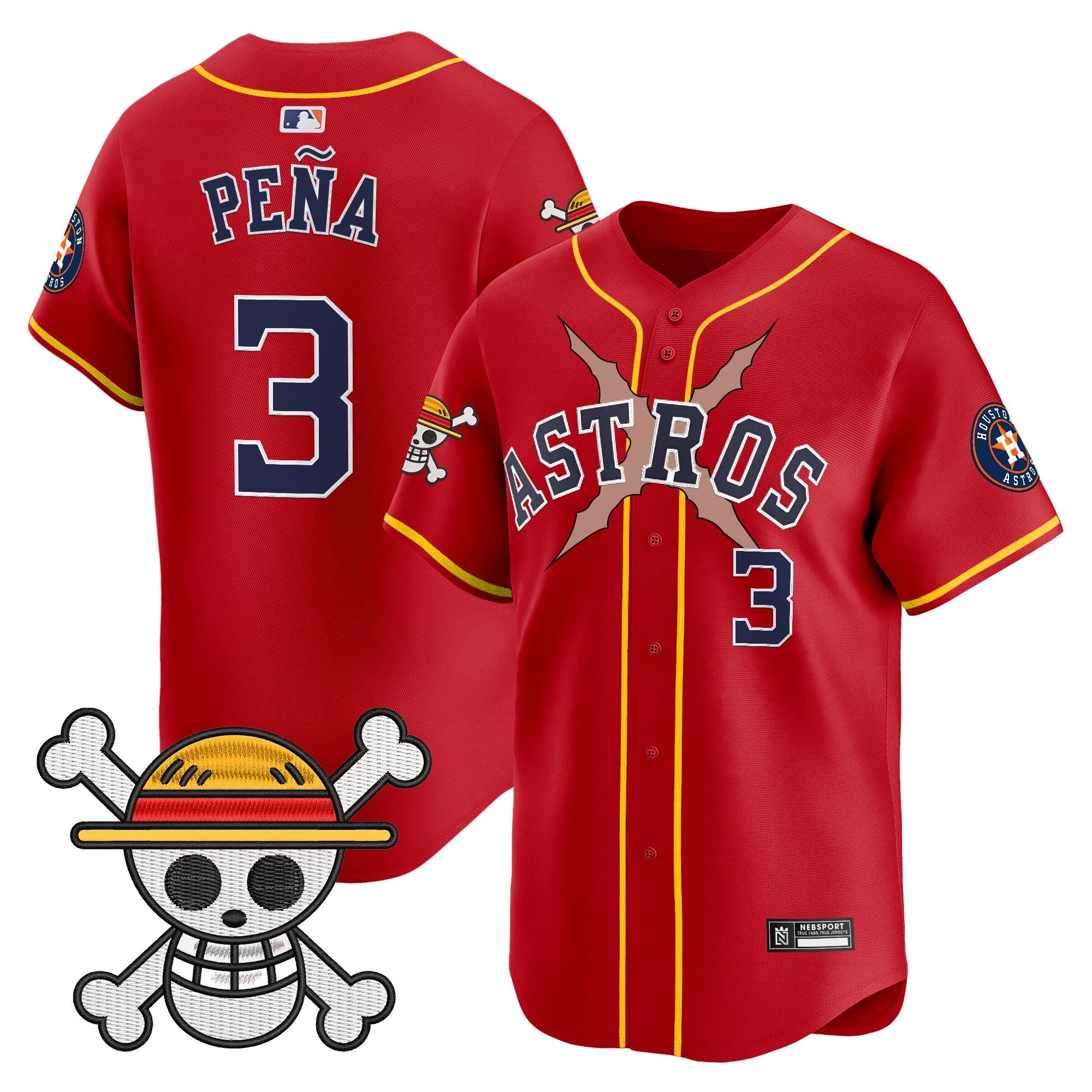 Men’s Houston x One Piece 2025 Vapor Premier Limited Jersey