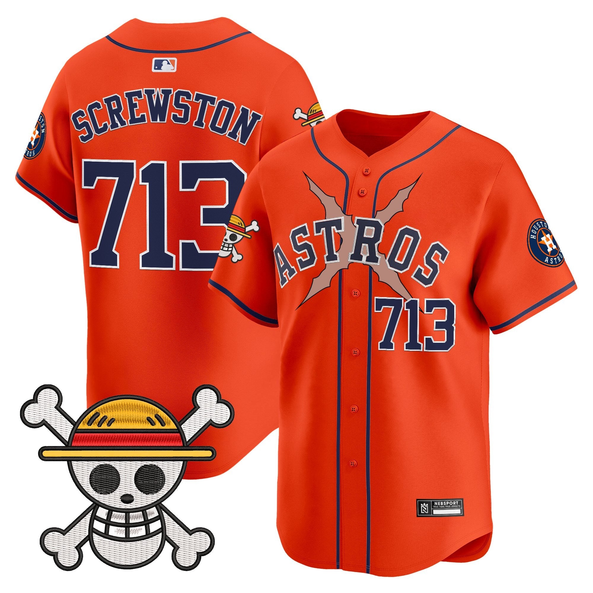 Men’s Houston x One Piece 2025 Vapor Premier Limited Jersey