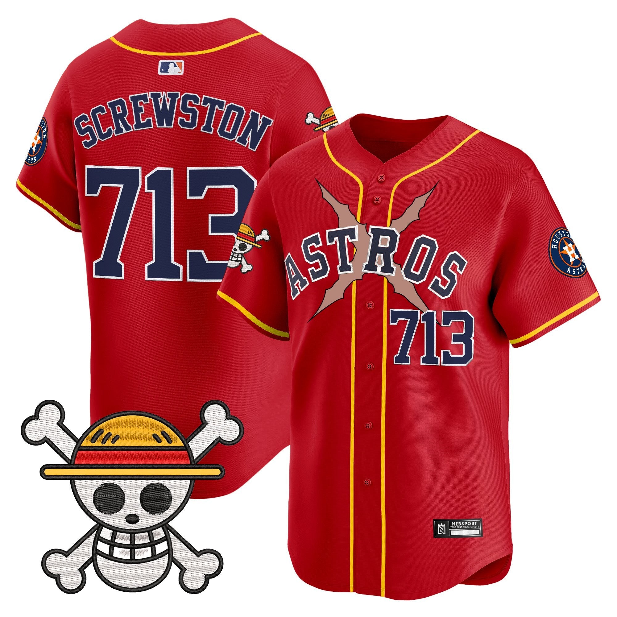 Men’s Houston x One Piece 2025 Vapor Premier Limited Jersey