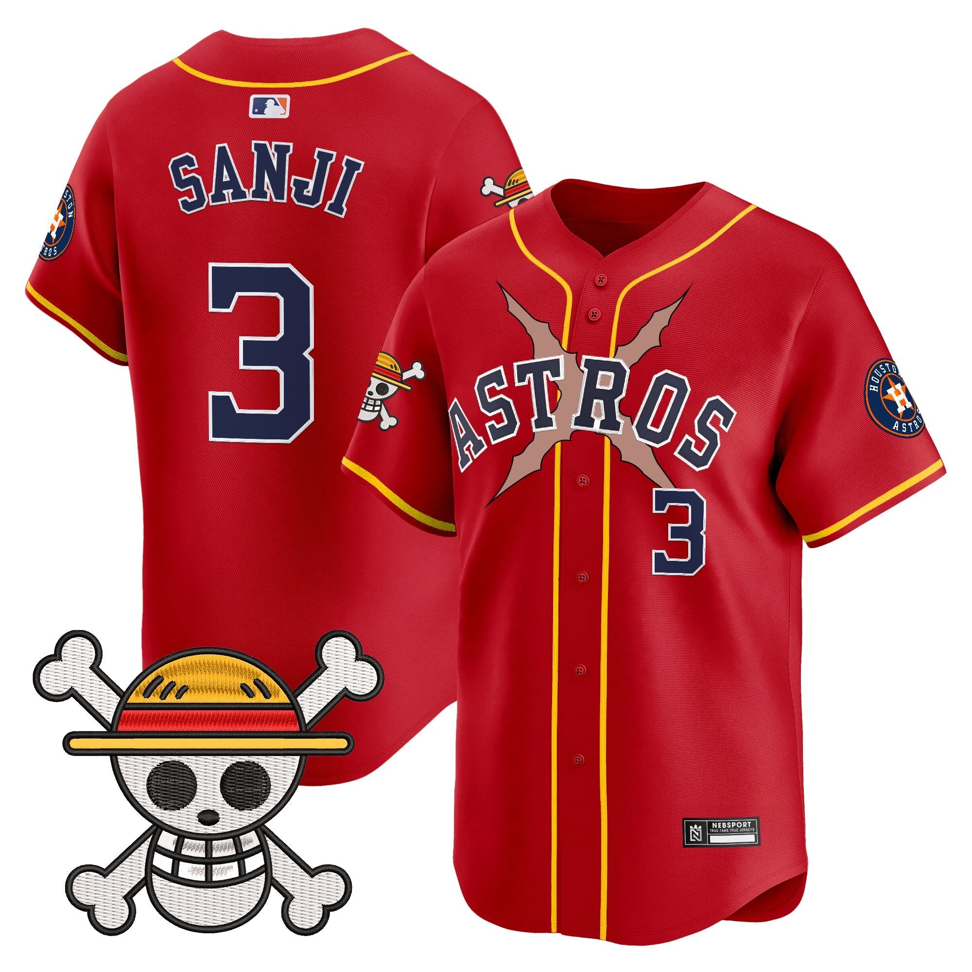 Men’s Houston x One Piece 2025 Vapor Premier Limited Jersey