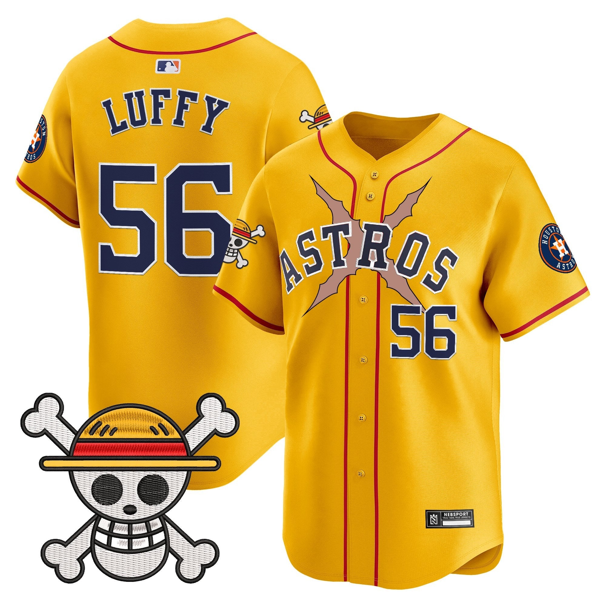 Men’s Houston x One Piece 2025 Vapor Premier Limited Jersey
