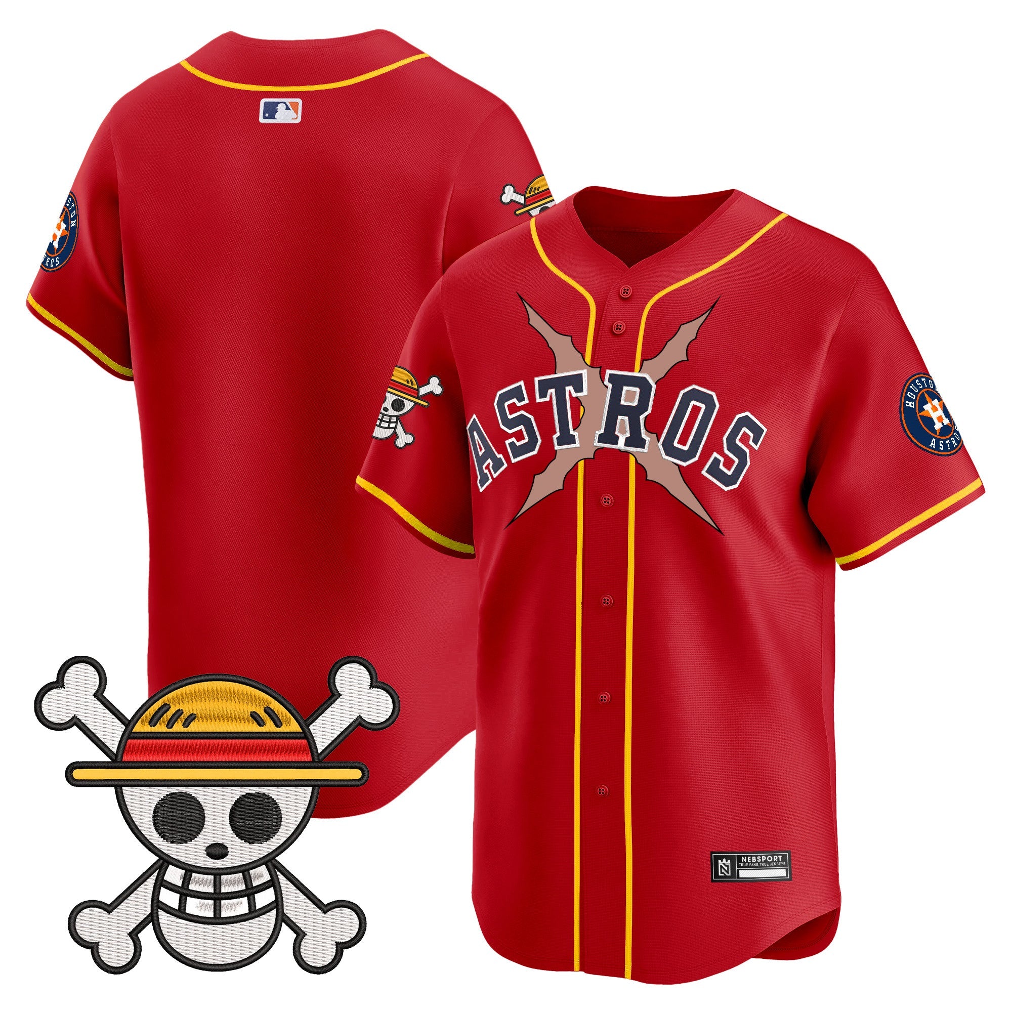 Men’s Houston x One Piece 2025 Vapor Premier Limited Jersey