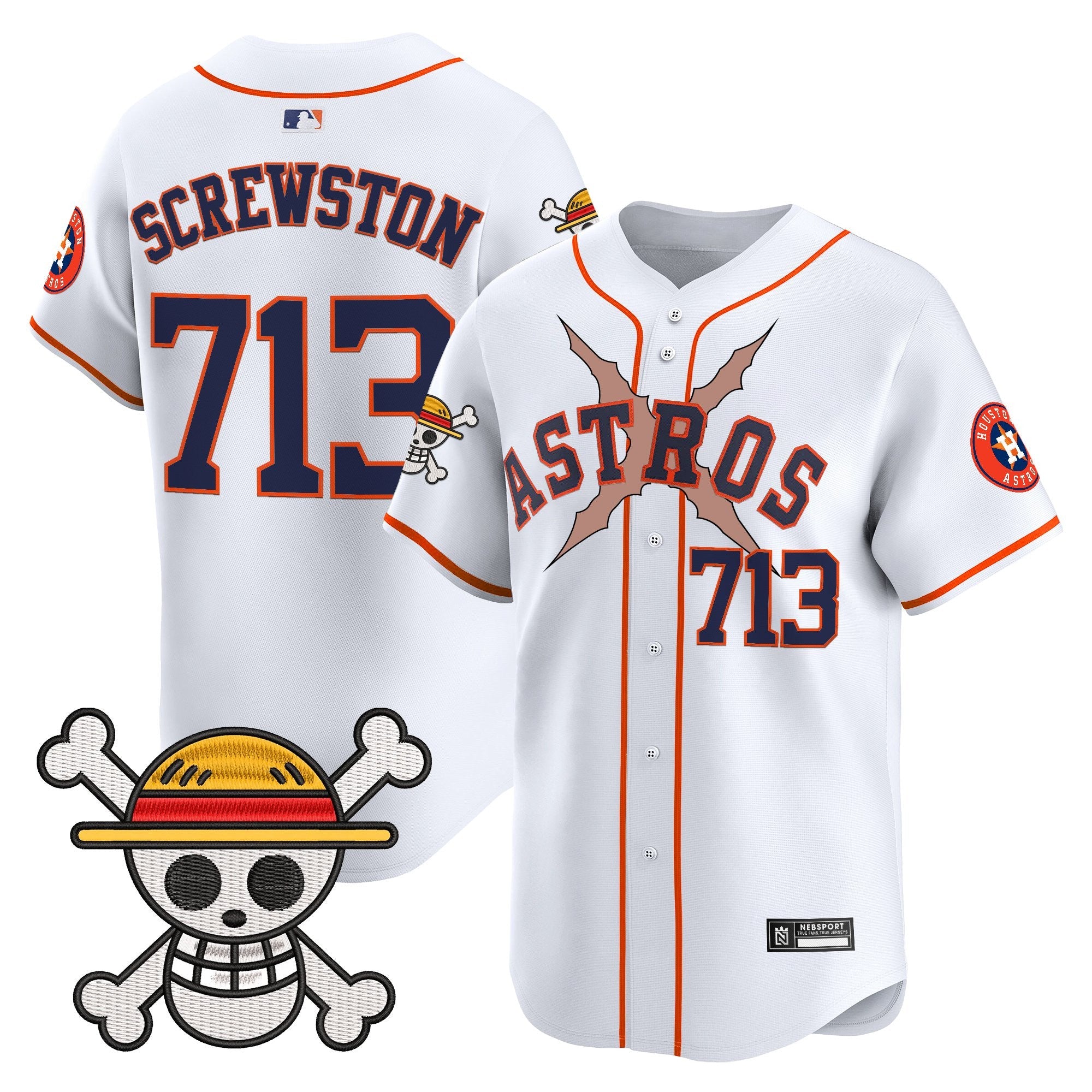 Men’s Houston x One Piece 2025 Vapor Premier Limited Jersey
