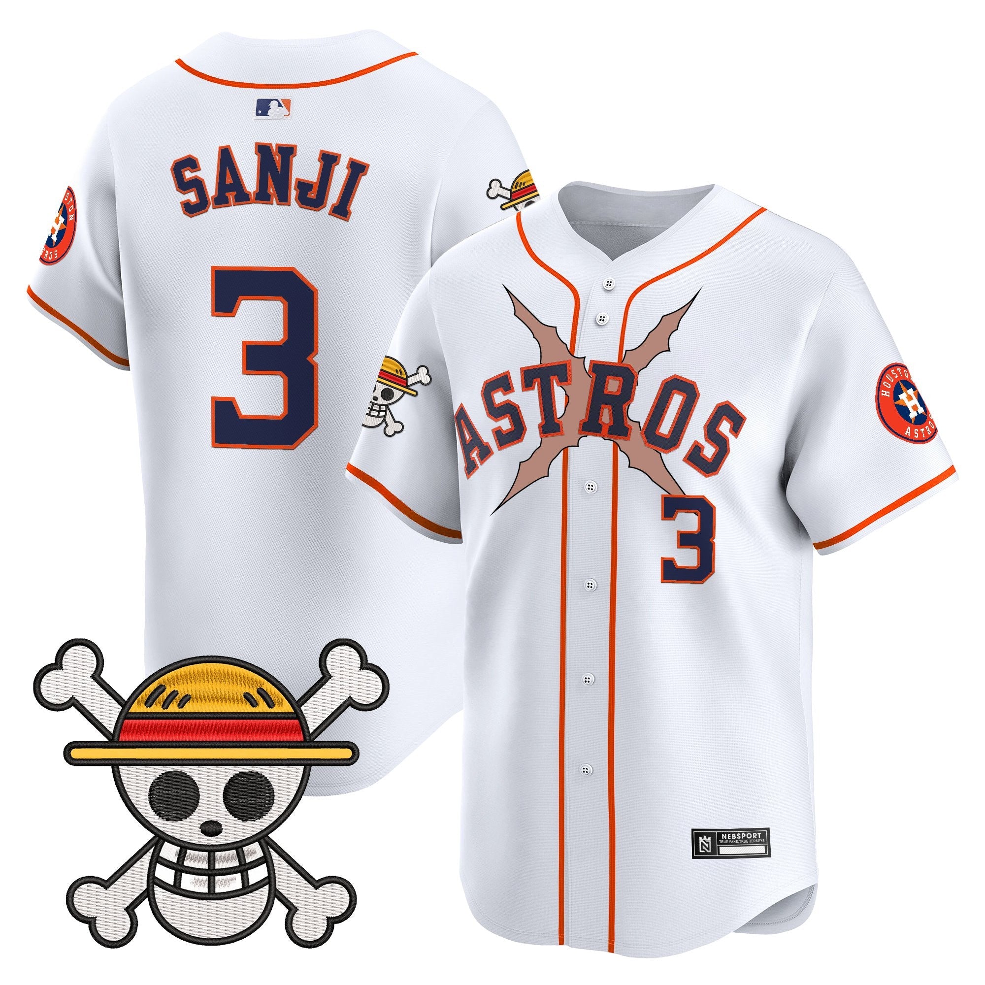 Men’s Houston x One Piece 2025 Vapor Premier Limited Jersey