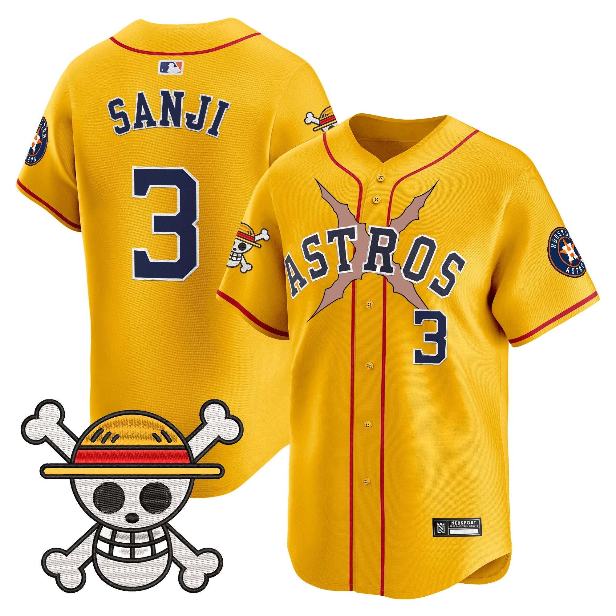 Men’s Houston x One Piece 2025 Vapor Premier Limited Jersey