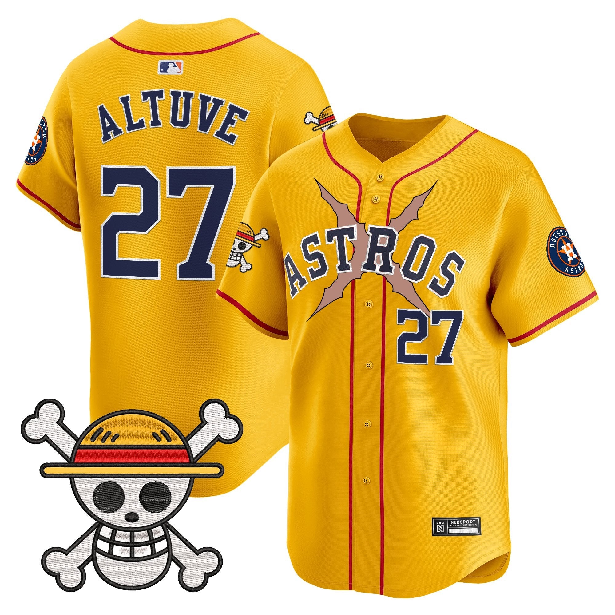 Men’s Houston x One Piece 2025 Vapor Premier Limited Jersey