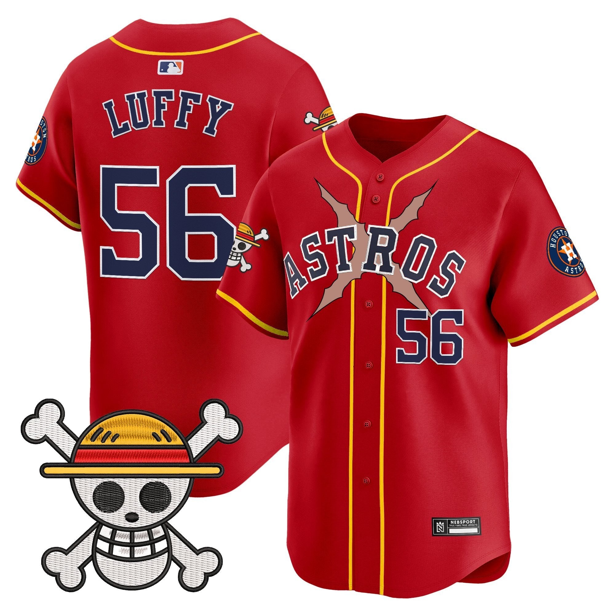 Men’s Houston x One Piece 2025 Vapor Premier Limited Jersey
