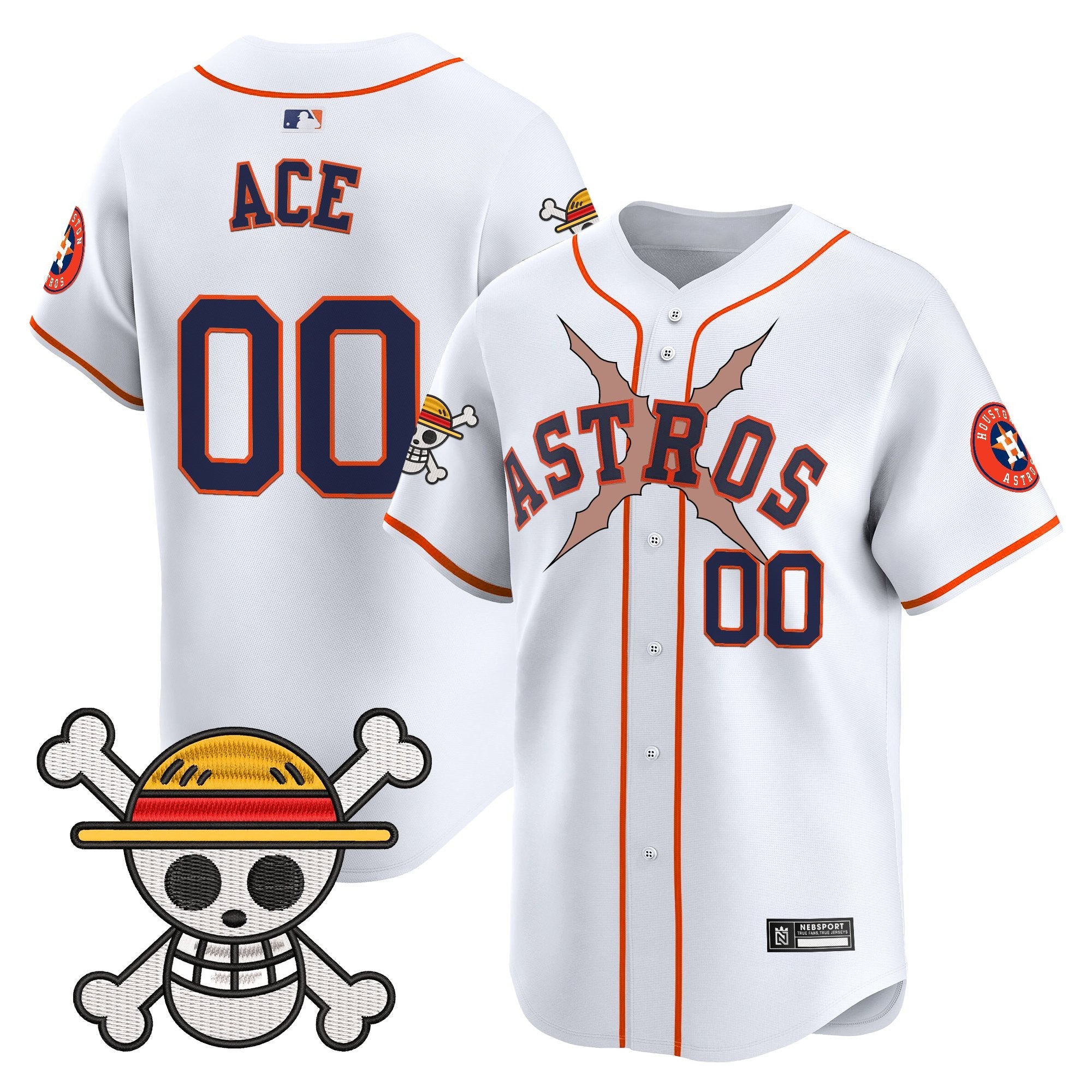 Men’s Houston x One Piece 2025 Vapor Premier Limited Jersey