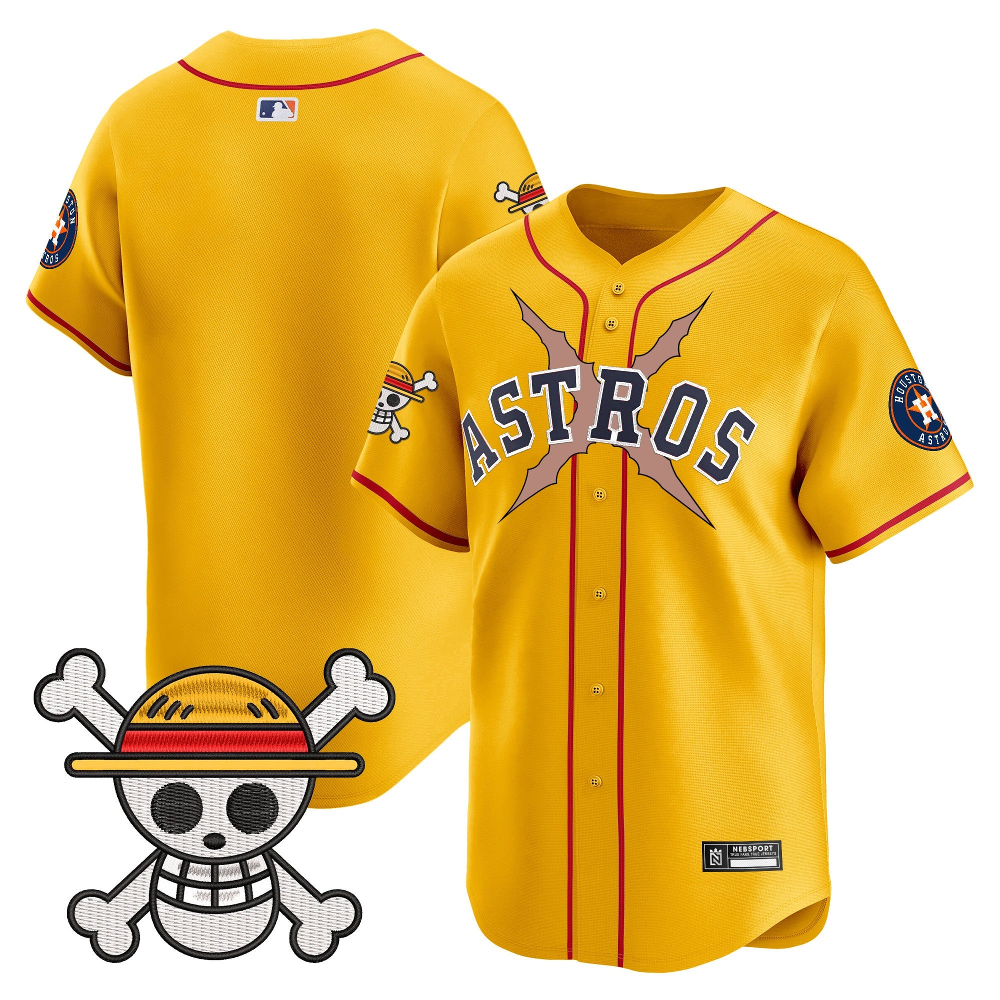 Men’s Houston x One Piece 2025 Vapor Premier Limited Jersey