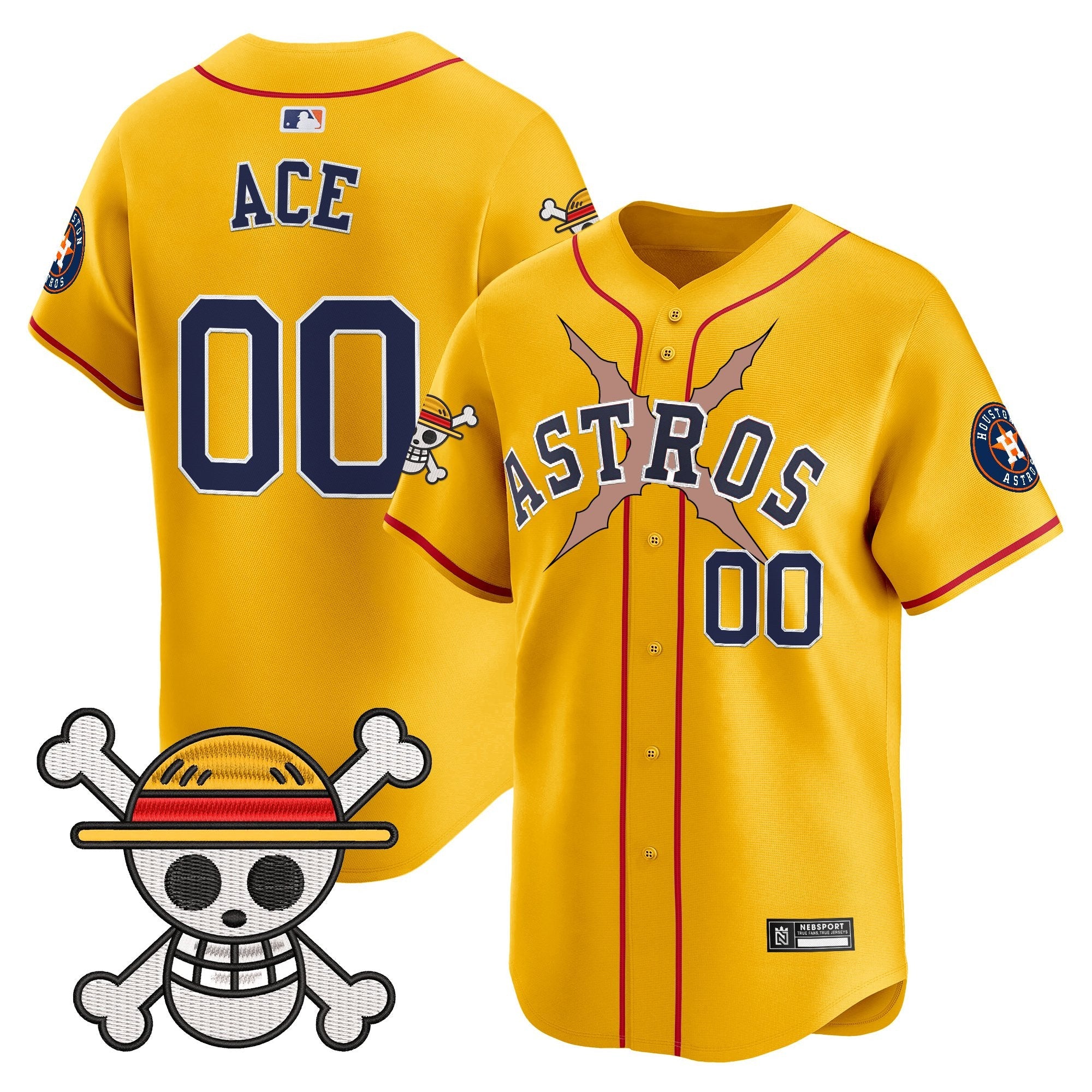 Men’s Houston x One Piece 2025 Vapor Premier Limited Jersey