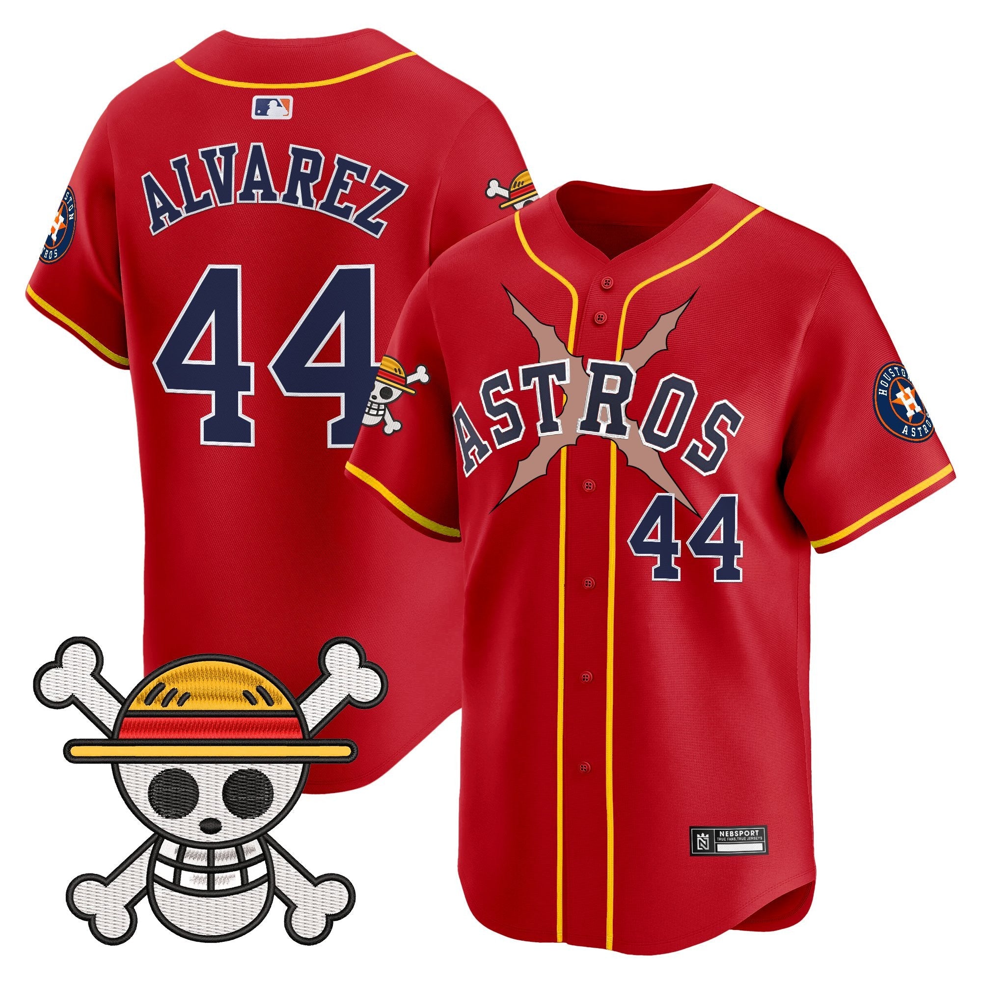 Men’s Houston x One Piece 2025 Vapor Premier Limited Jersey