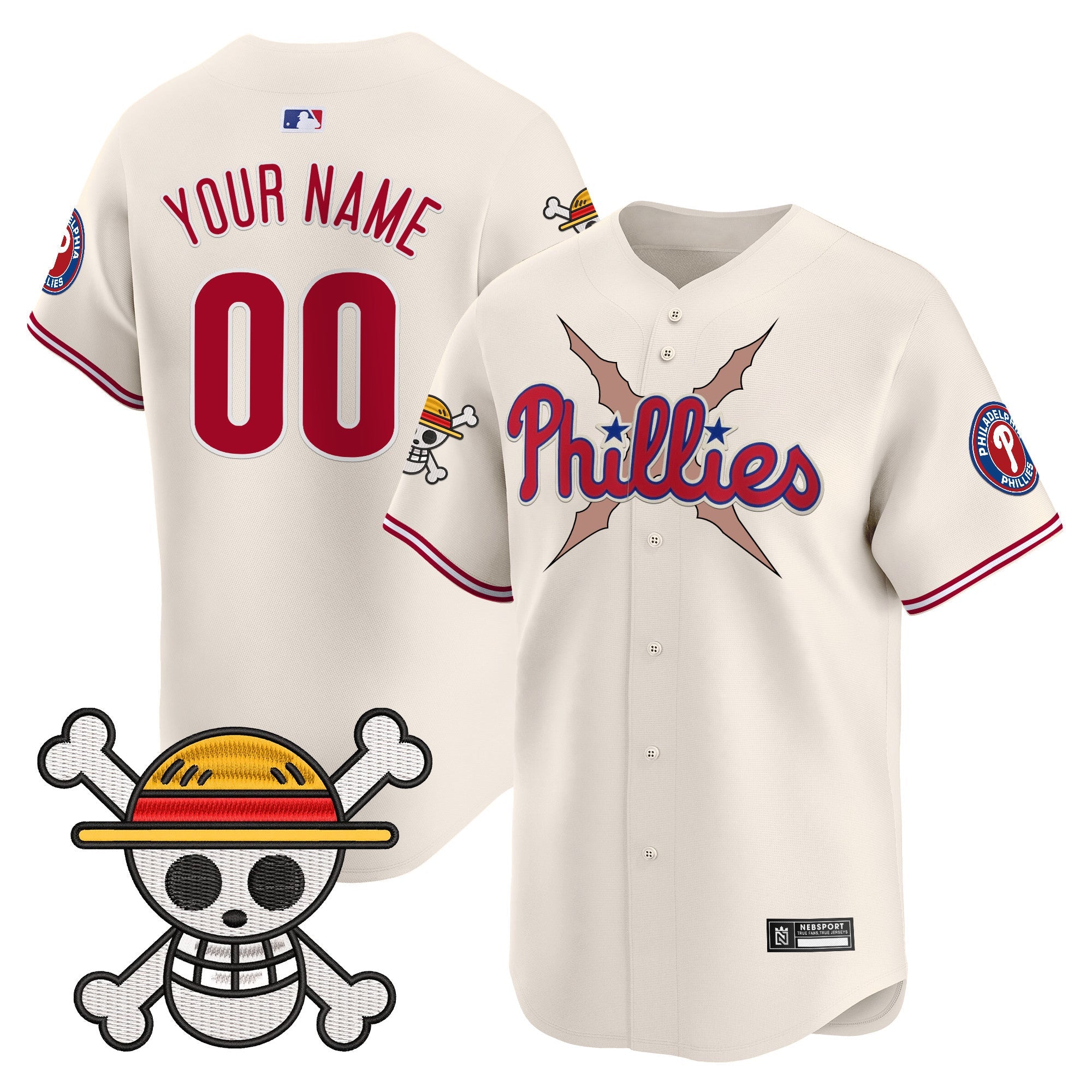 Philadelphia x One Piece 2025 Vapor Premier Limited Custom Jersey