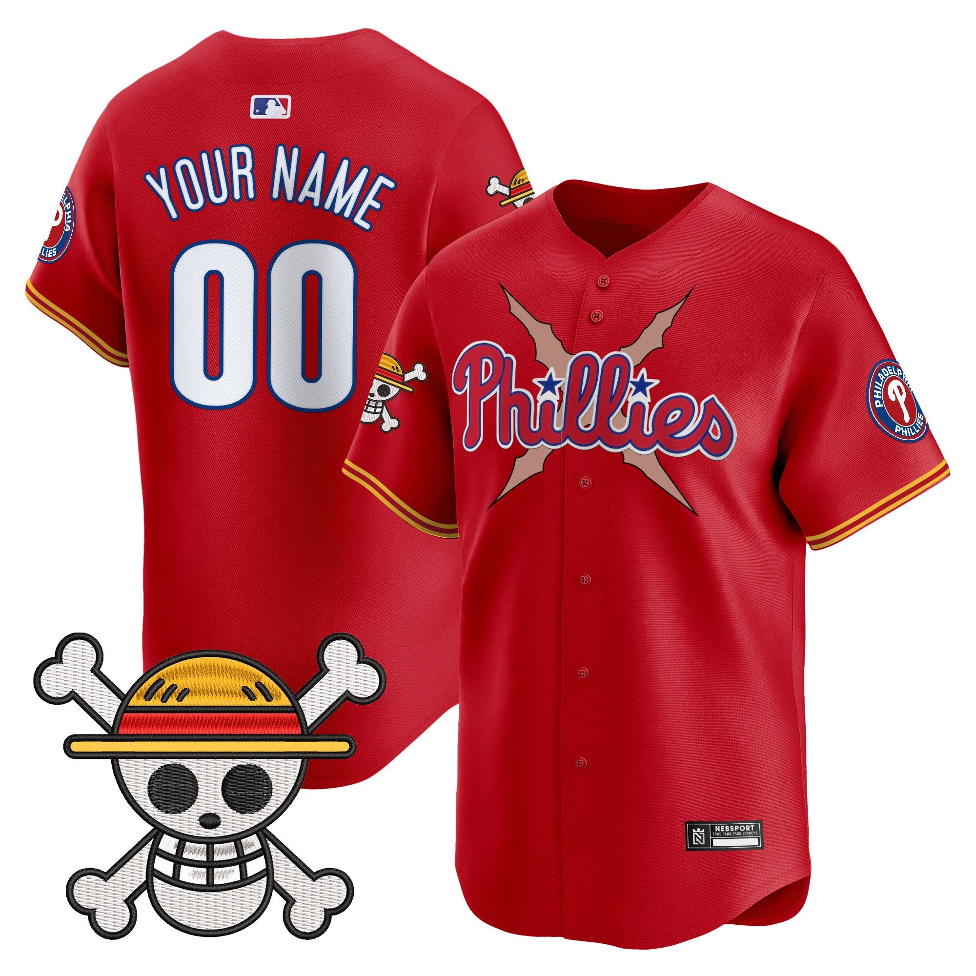 Philadelphia x One Piece 2025 Vapor Premier Limited Custom Jersey