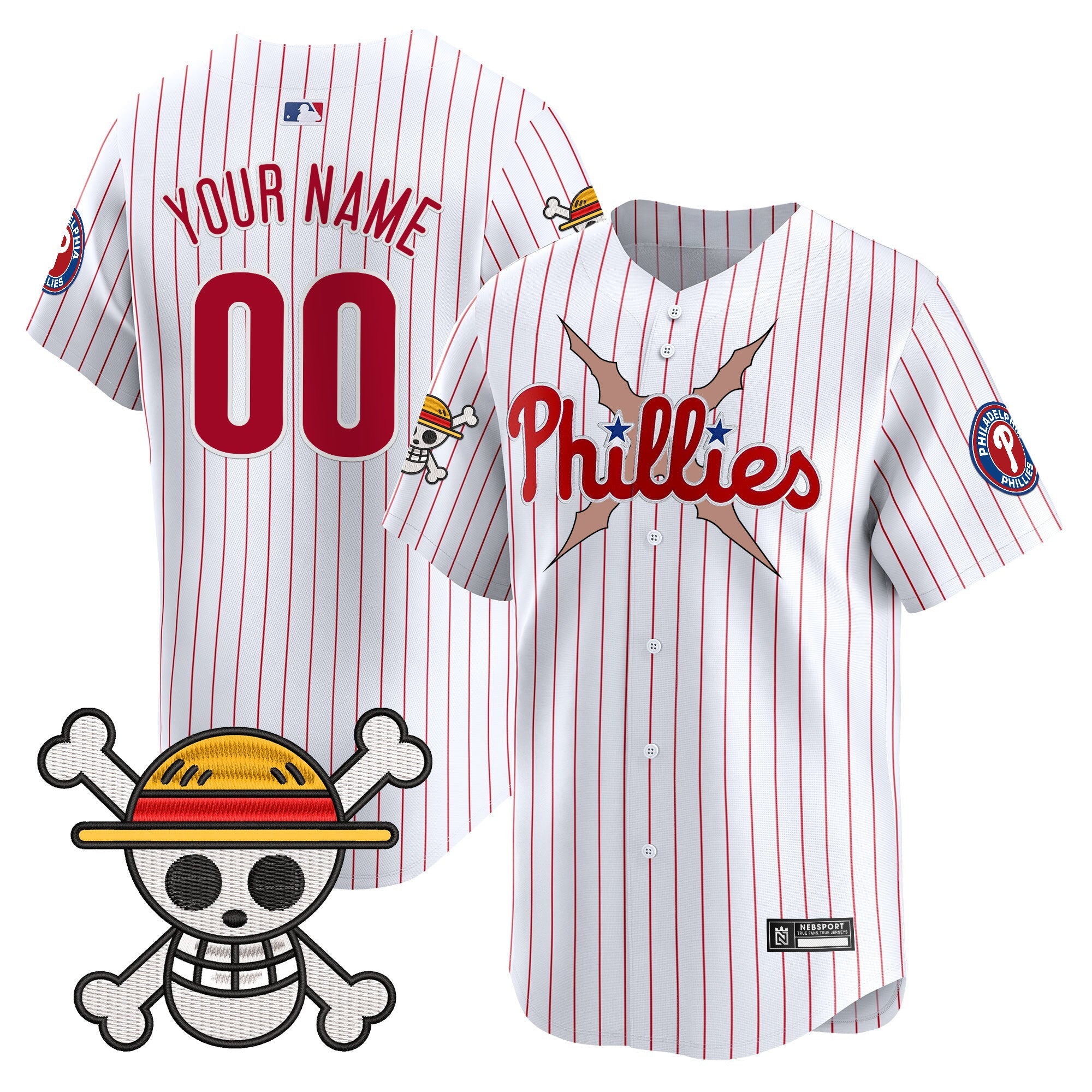 Philadelphia x One Piece 2025 Vapor Premier Limited Custom Jersey
