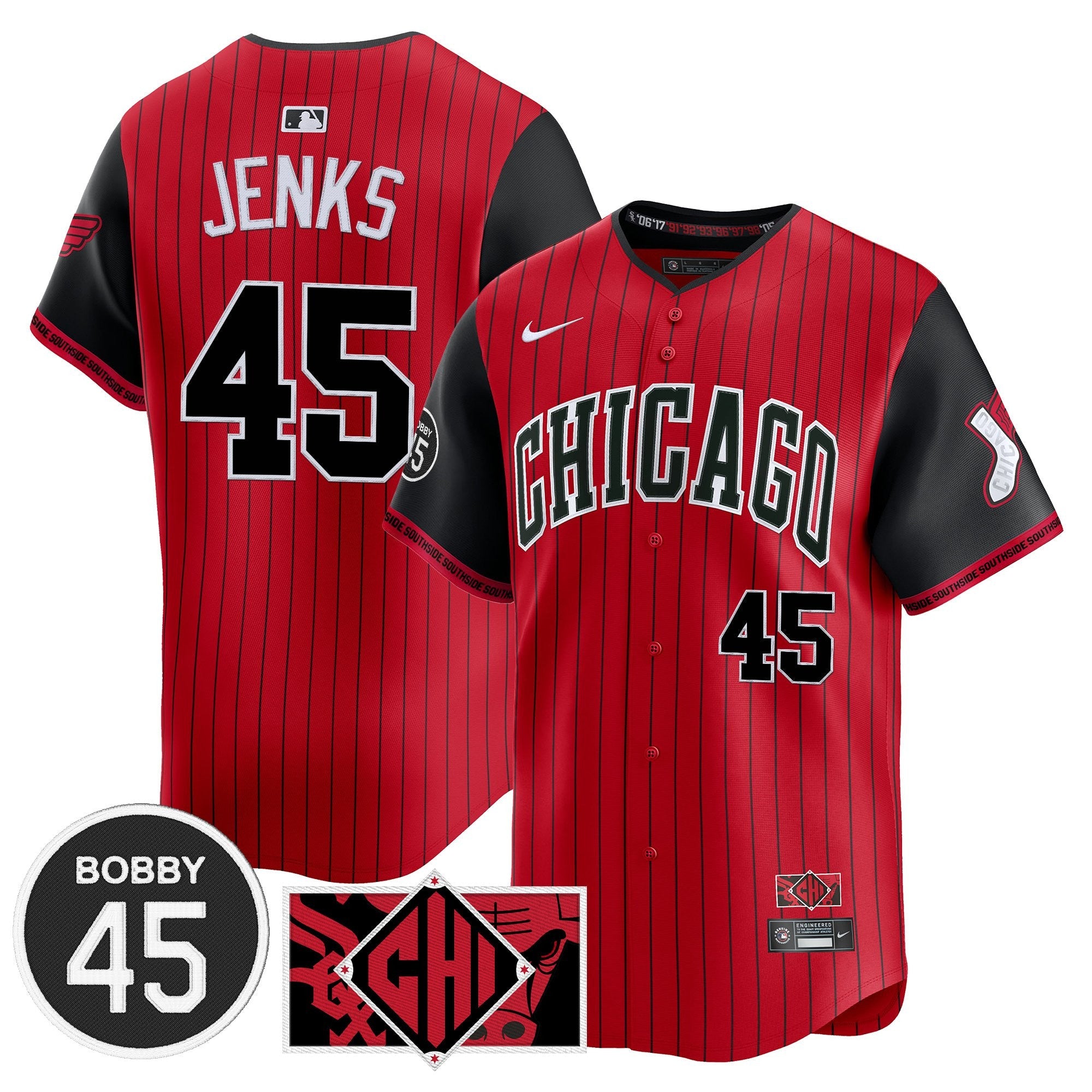 Men’s Chicago Bobby Jenks Vapor Premier Limited Jersey
