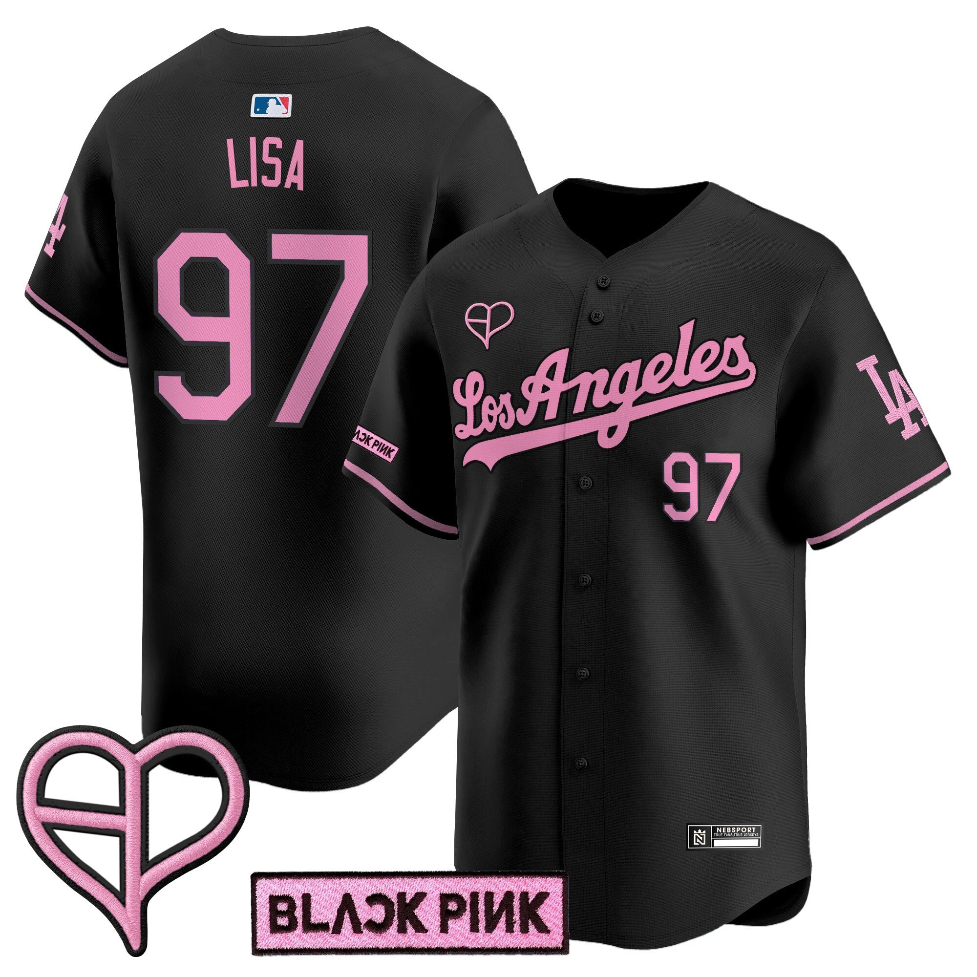 Unisex Los Angeles x BLACKPINK 2025 Vapor Premier Limited Jersey