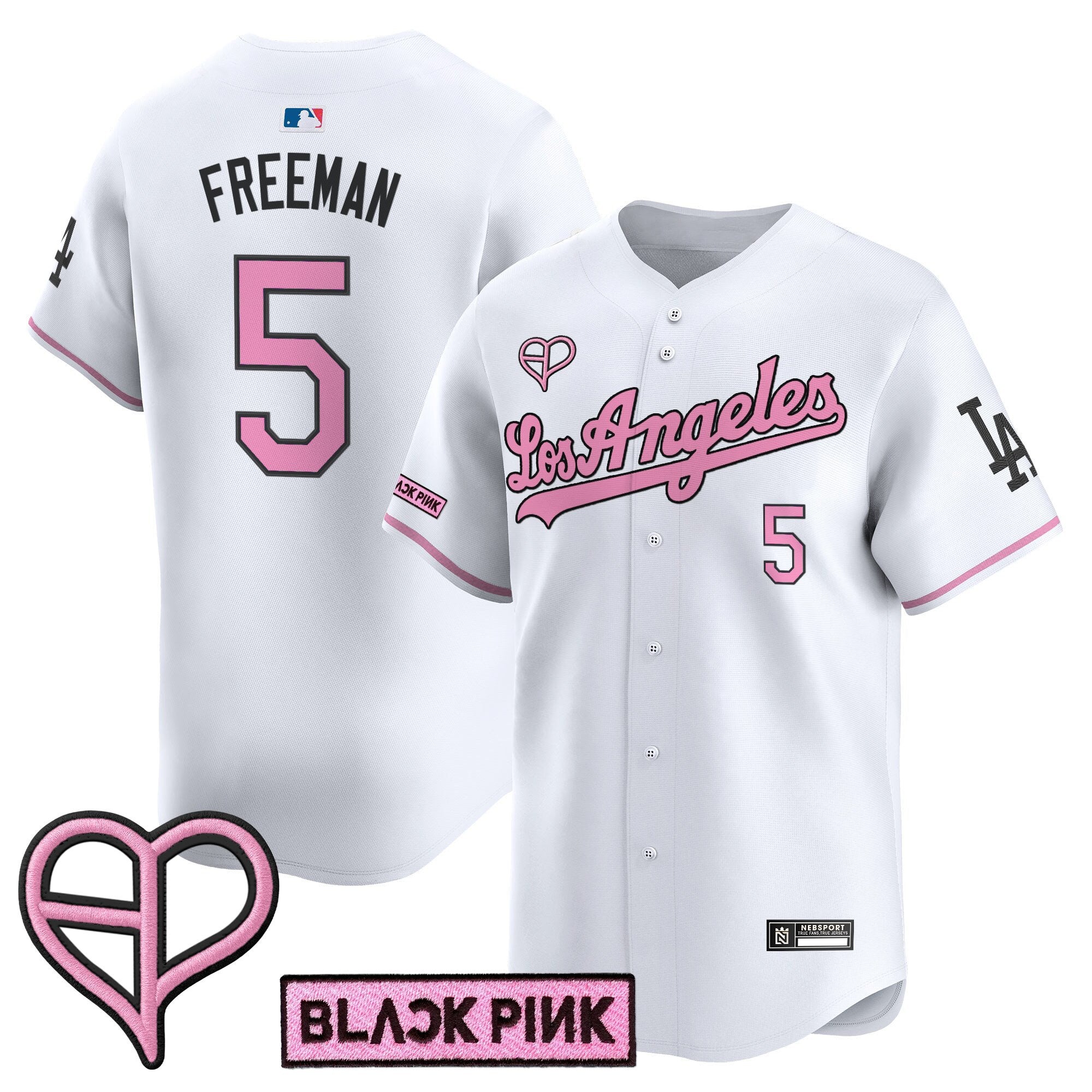 Unisex Los Angeles x BLACKPINK 2025 Vapor Premier Limited Jersey