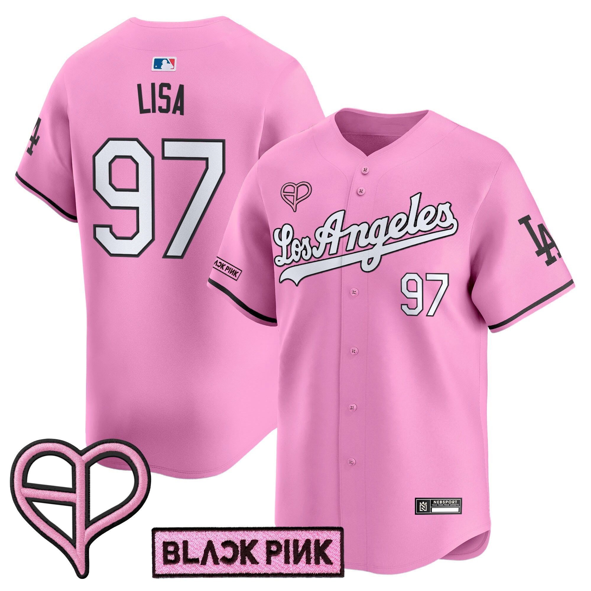 Unisex Los Angeles x BLACKPINK 2025 Vapor Premier Limited Jersey