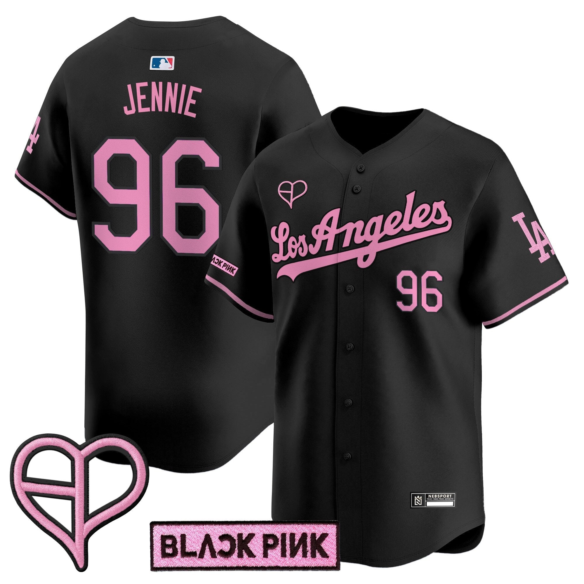Unisex Los Angeles x BLACKPINK 2025 Vapor Premier Limited Jersey