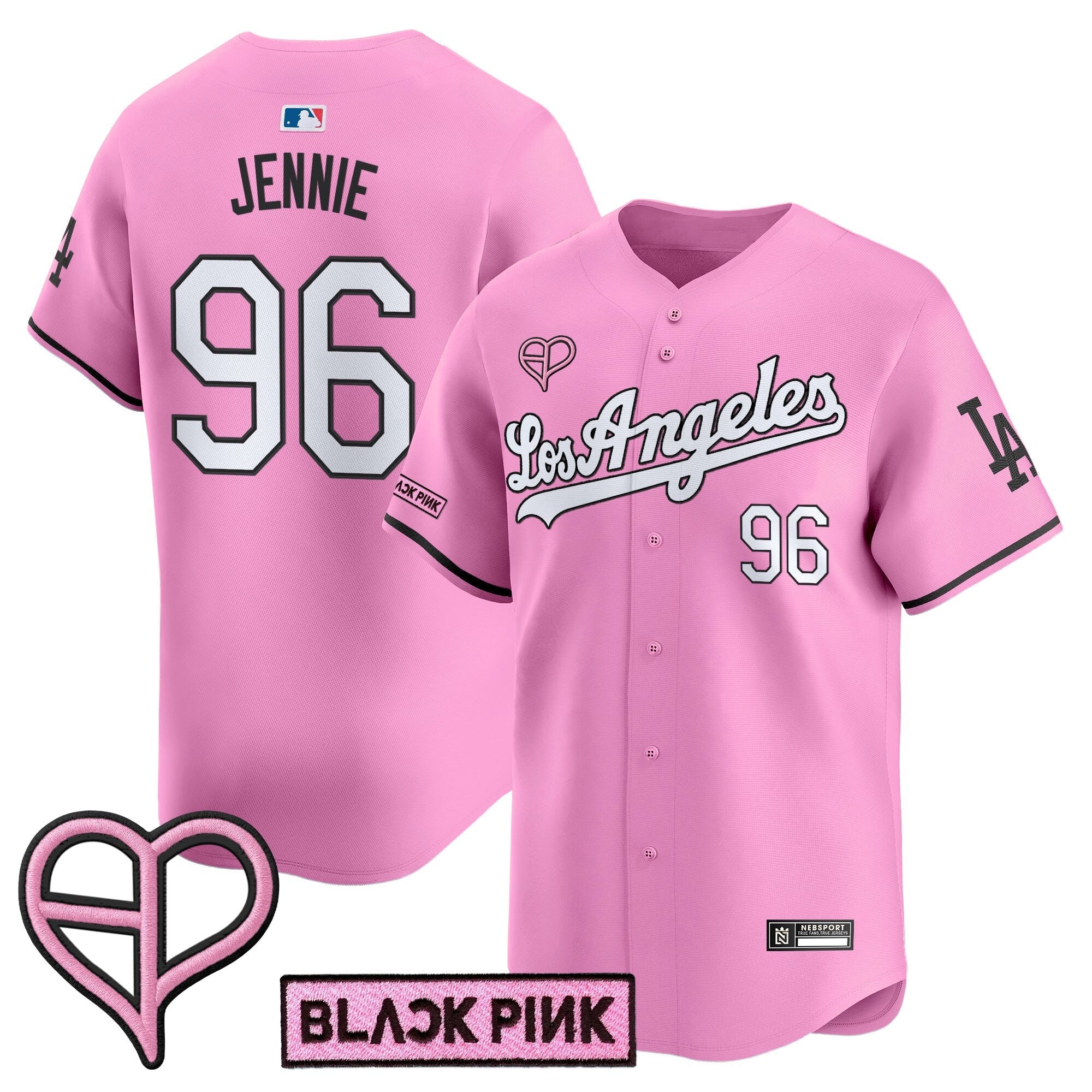 Unisex Los Angeles x BLACKPINK 2025 Vapor Premier Limited Jersey