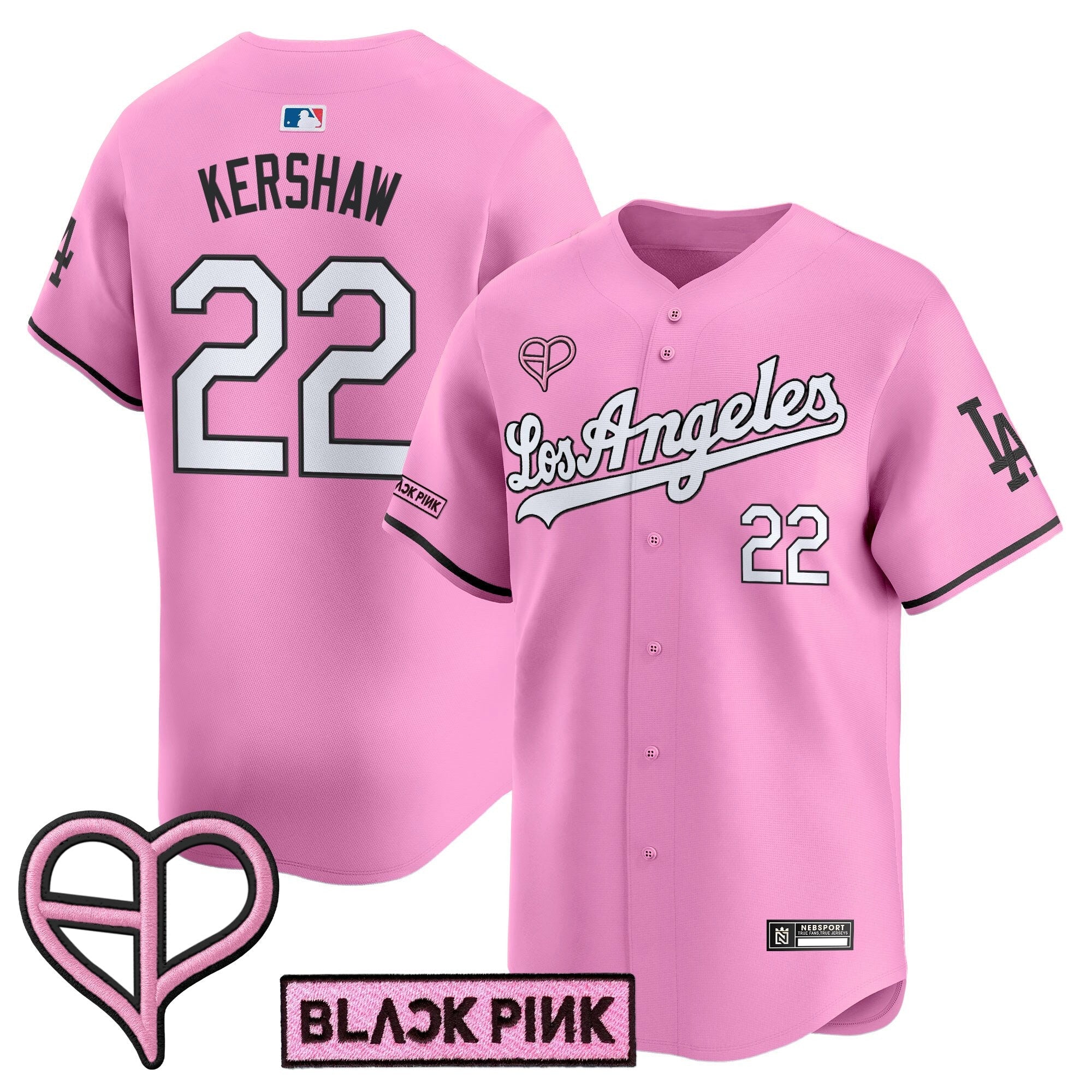 Unisex Los Angeles x BLACKPINK 2025 Vapor Premier Limited Jersey
