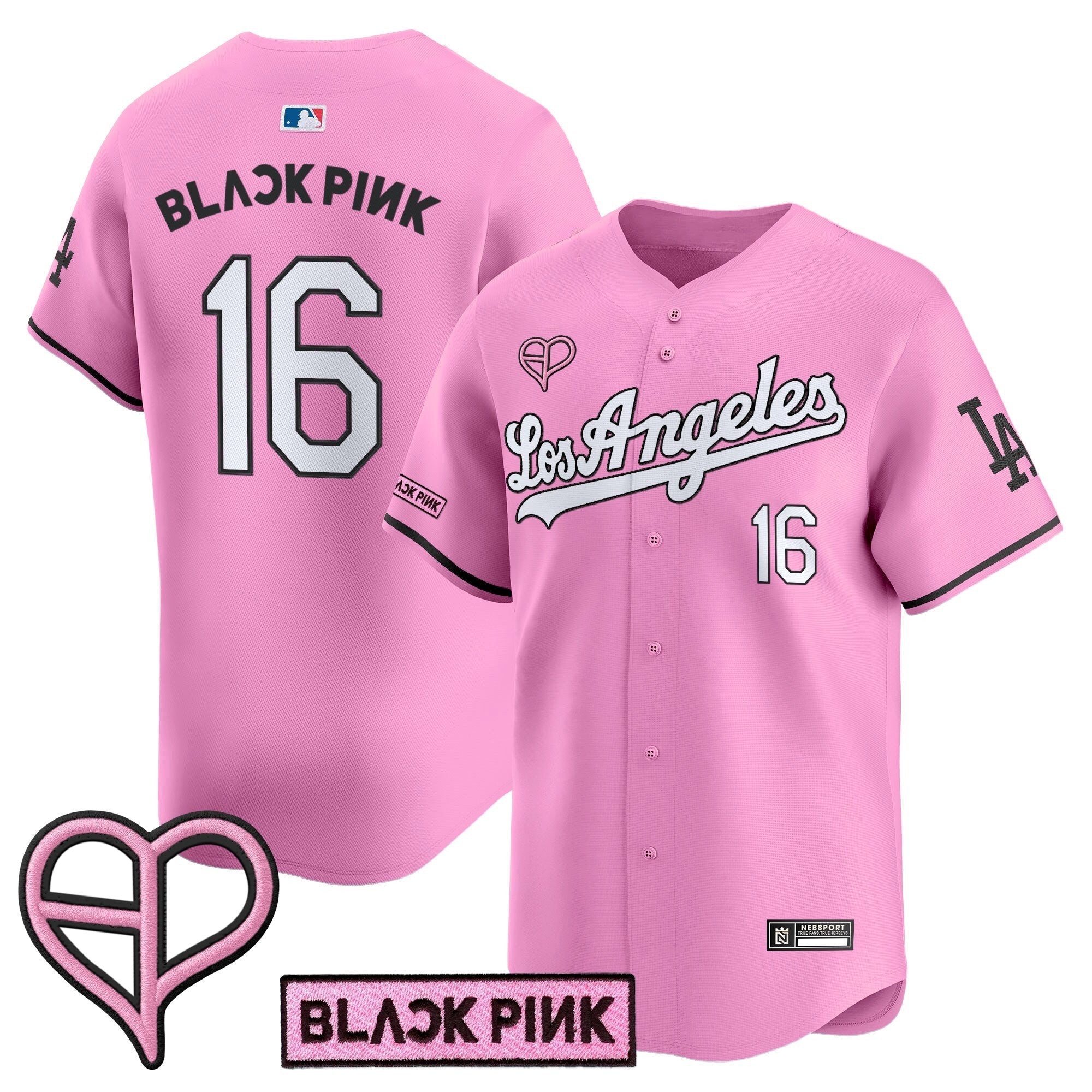 Unisex Los Angeles x BLACKPINK 2025 Vapor Premier Limited Jersey