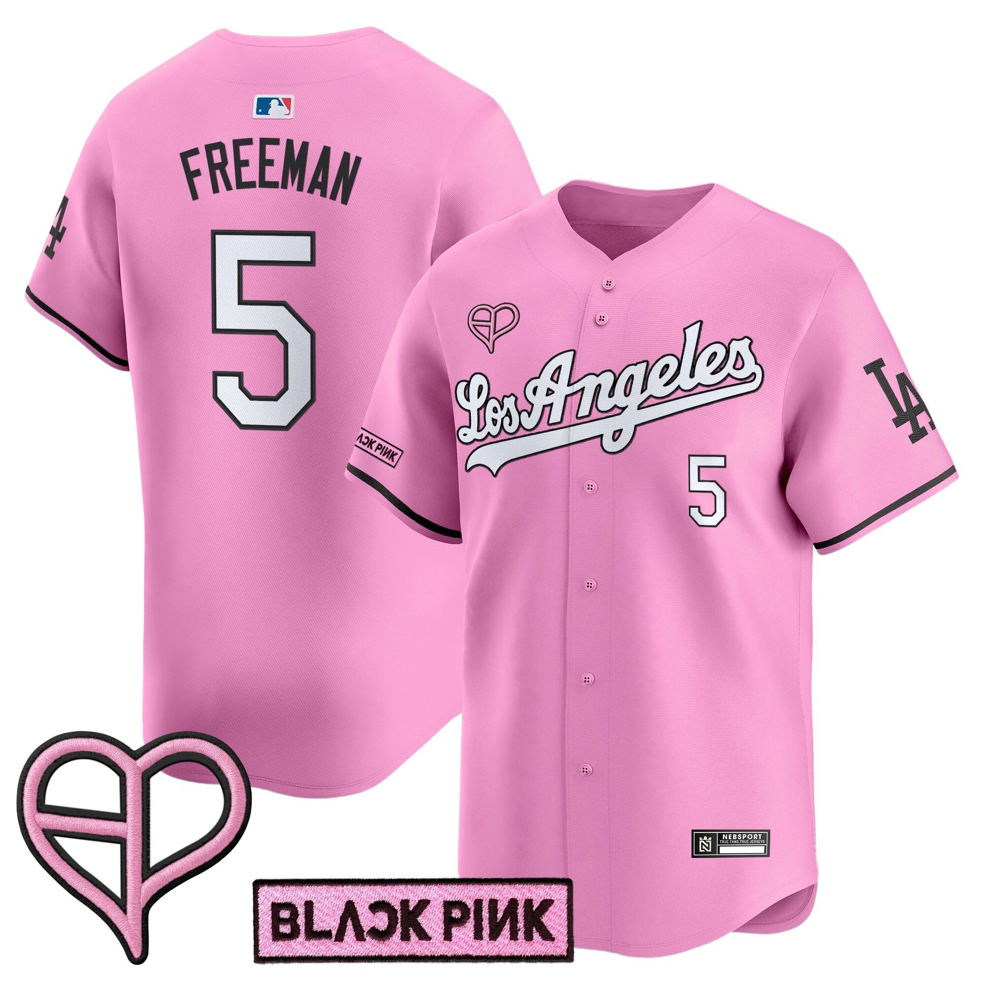 Unisex Los Angeles x BLACKPINK 2025 Vapor Premier Limited Jersey