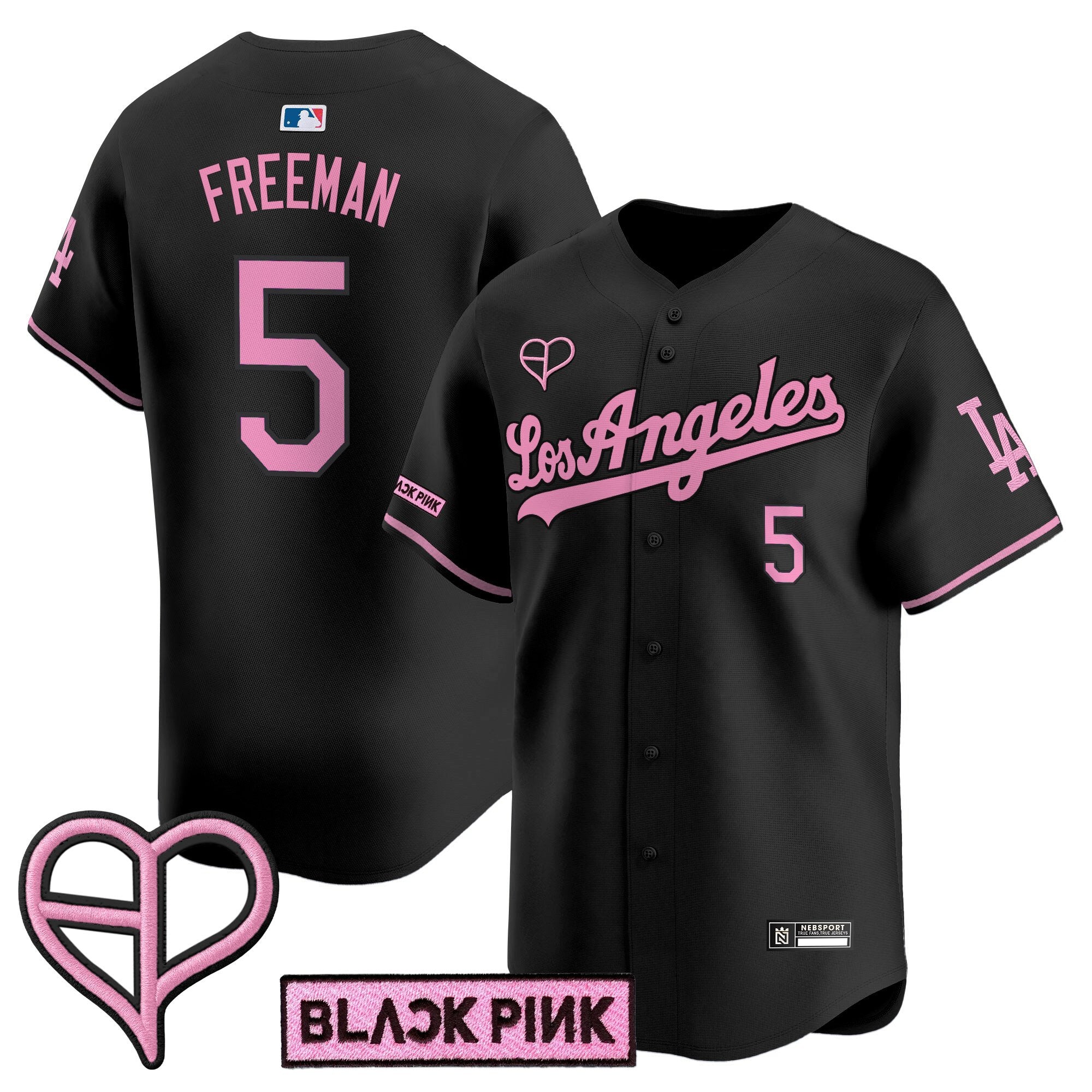 Unisex Los Angeles x BLACKPINK 2025 Vapor Premier Limited Jersey