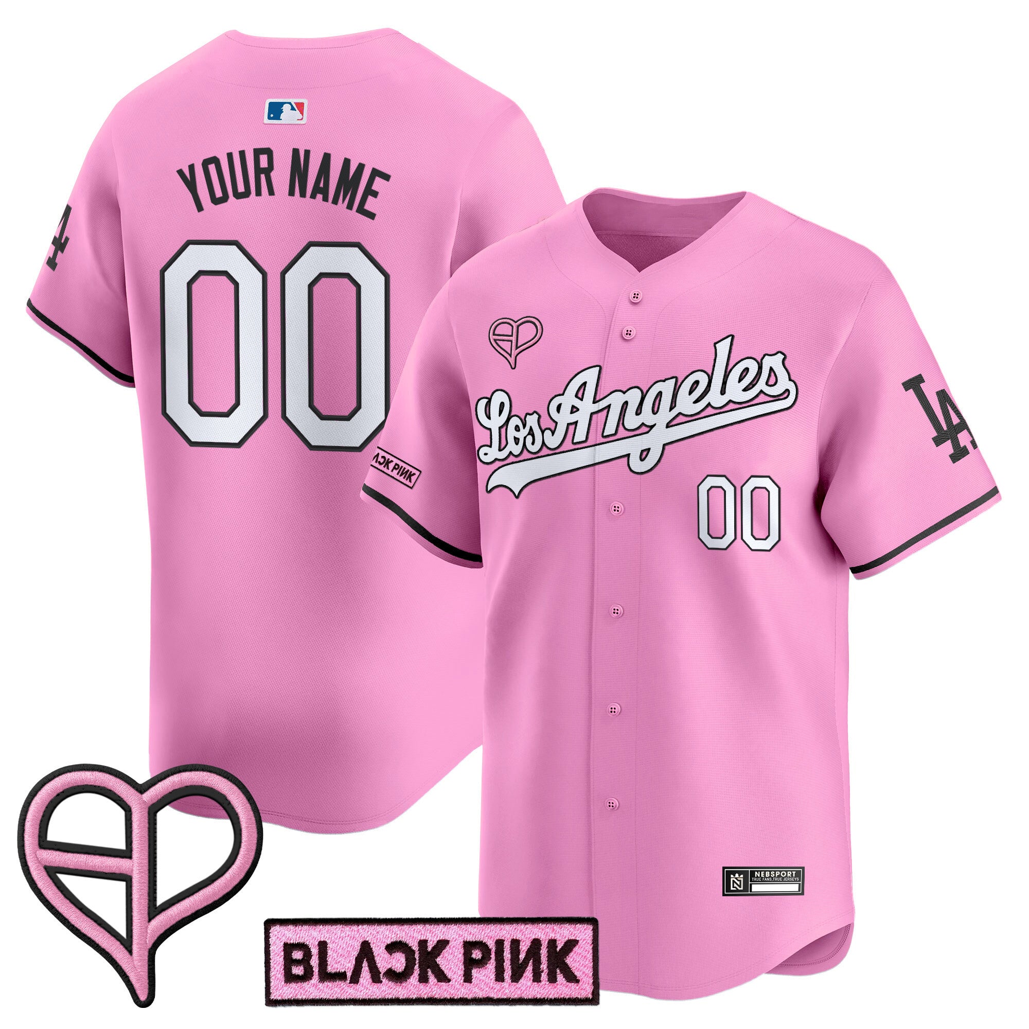Los Angeles x BLACKPINK 2025 Vapor Premier Limited Custom Jersey
