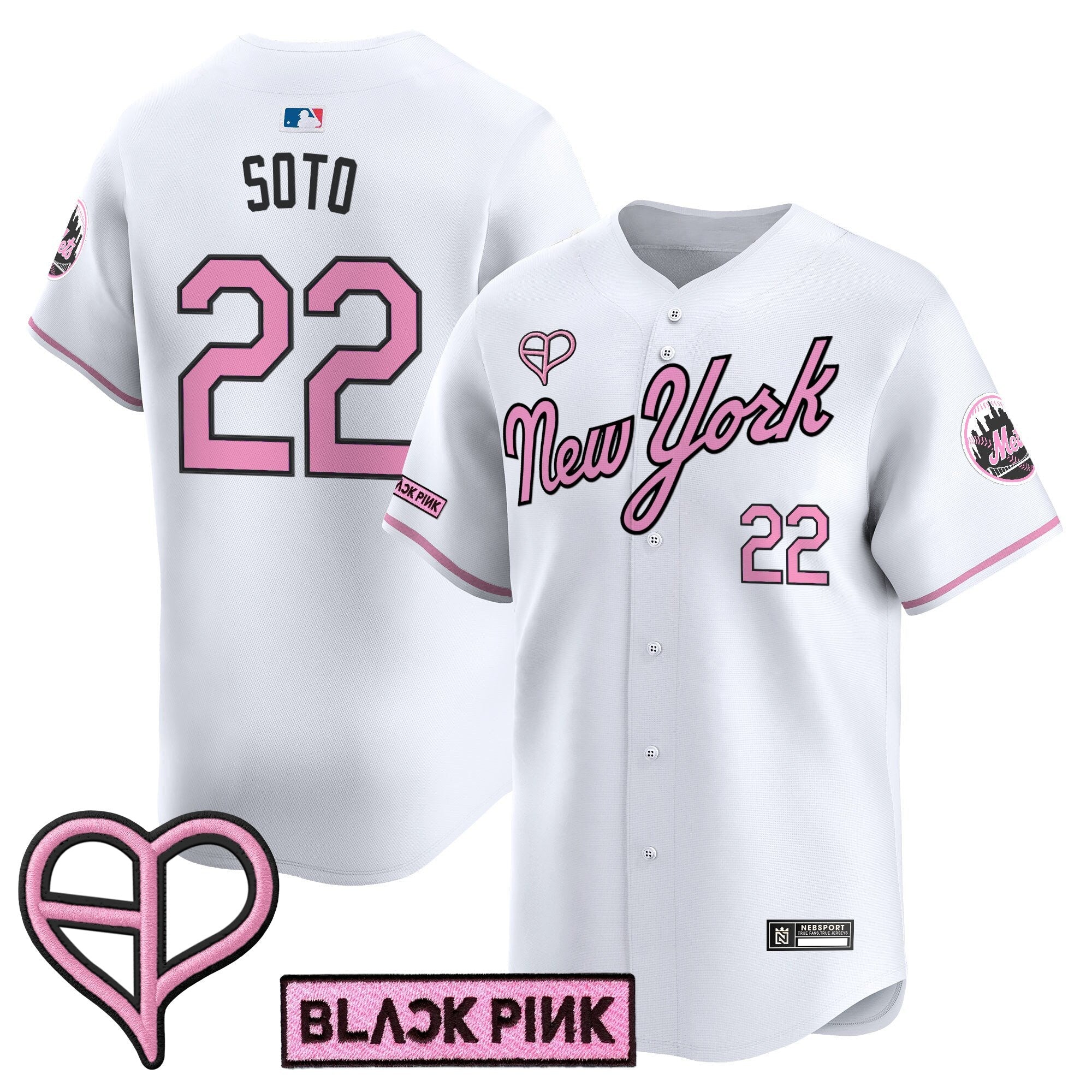 Unisex New York x BLACKPINK 2025 Vapor Premier Limited Jersey