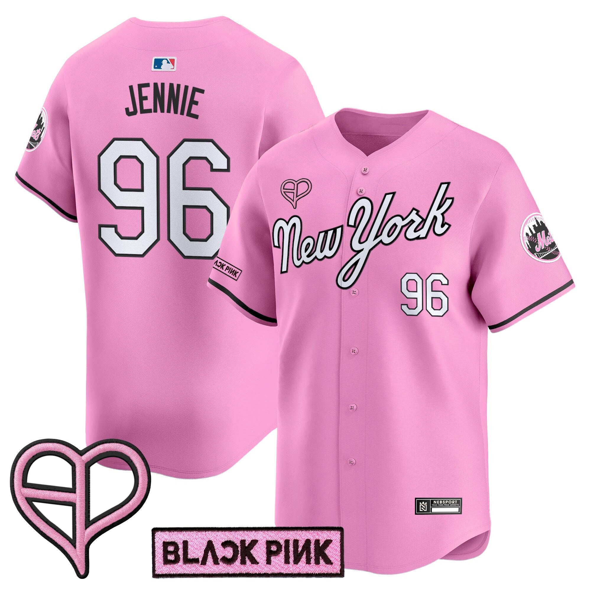 Unisex New York x BLACKPINK 2025 Vapor Premier Limited Jersey