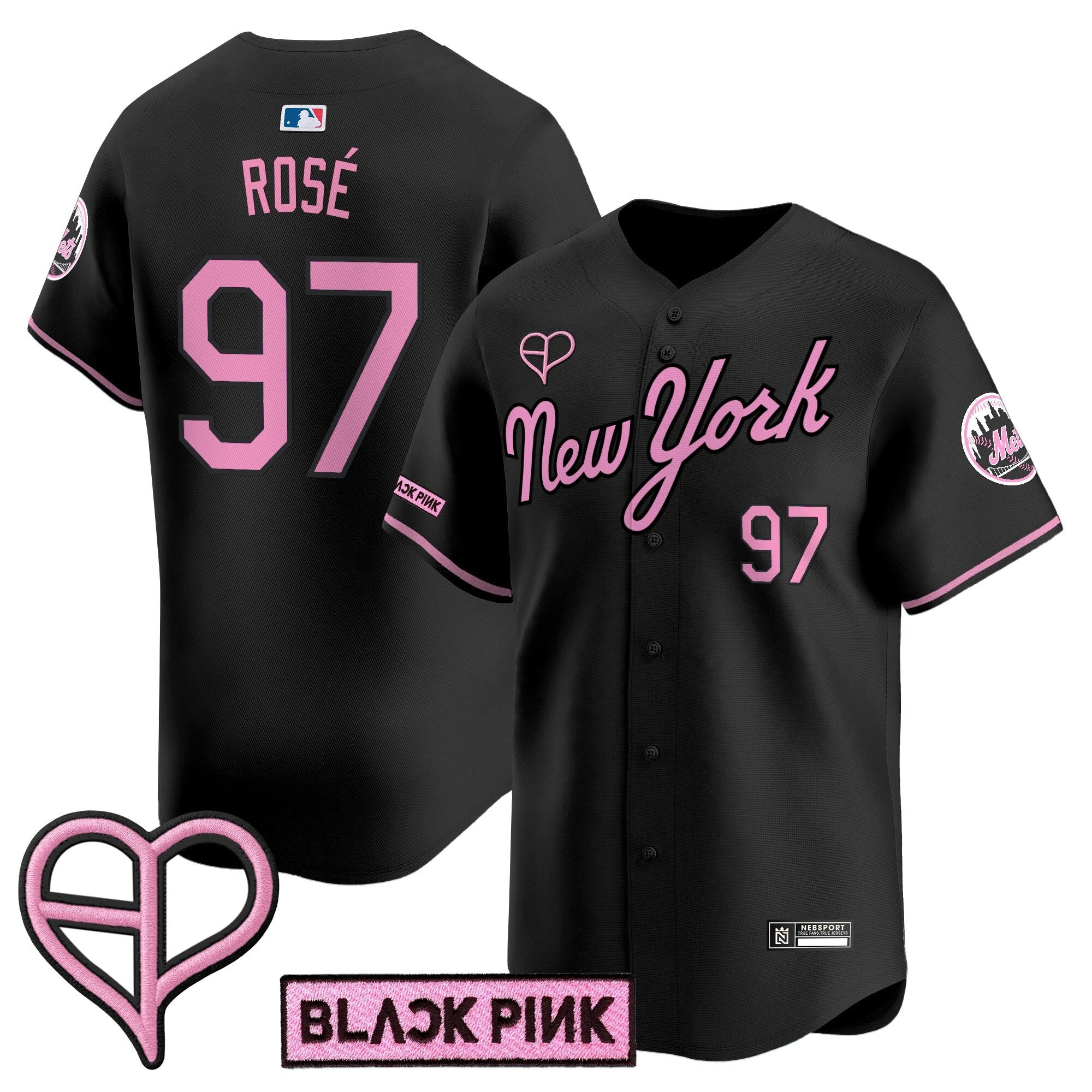 Unisex New York x BLACKPINK 2025 Vapor Premier Limited Jersey