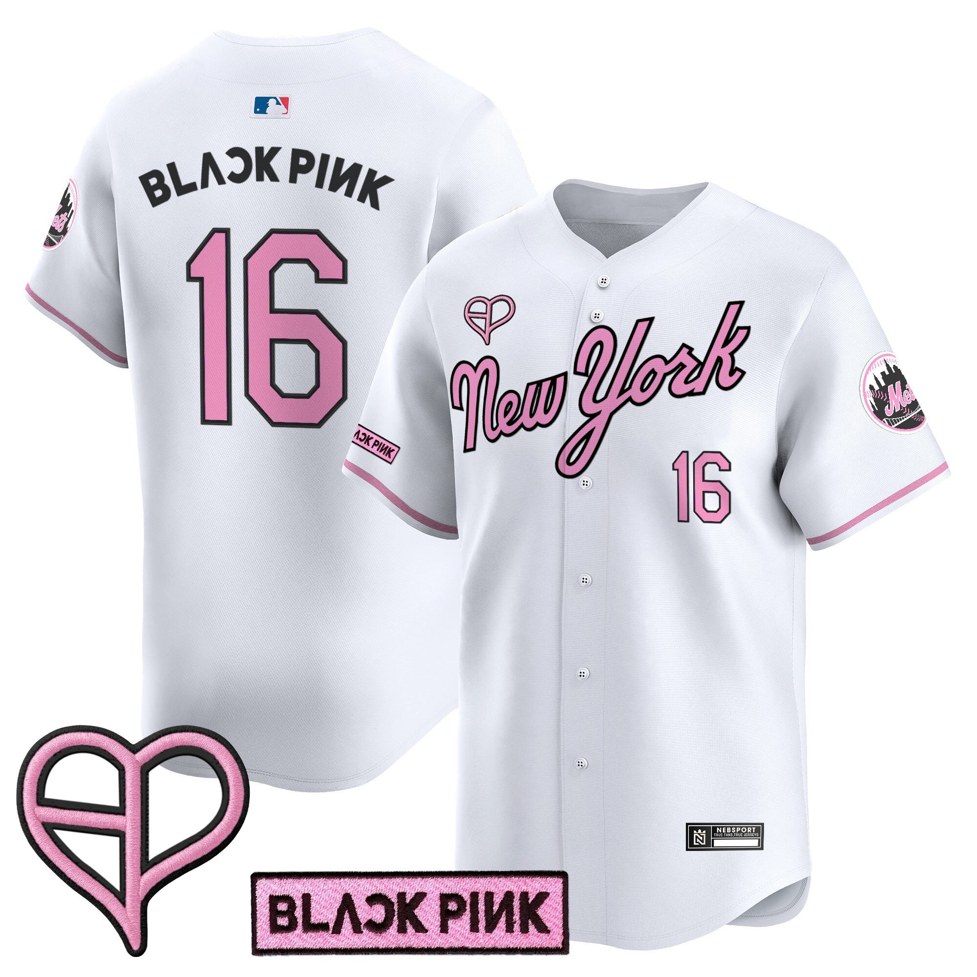 Unisex New York x BLACKPINK 2025 Vapor Premier Limited Jersey