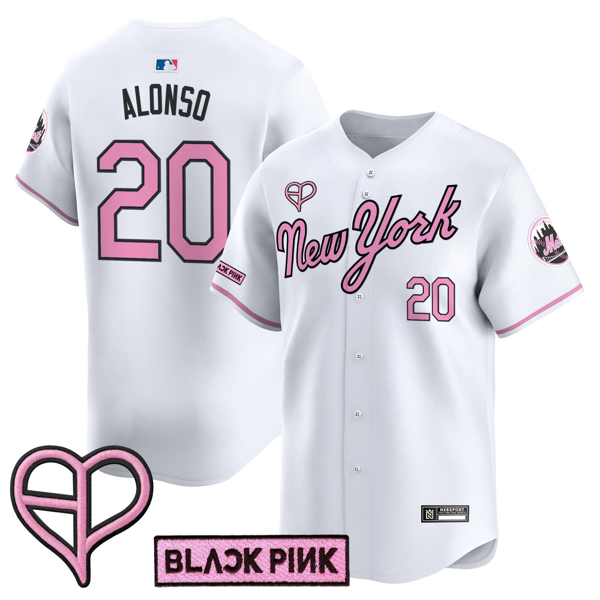 Unisex New York x BLACKPINK 2025 Vapor Premier Limited Jersey
