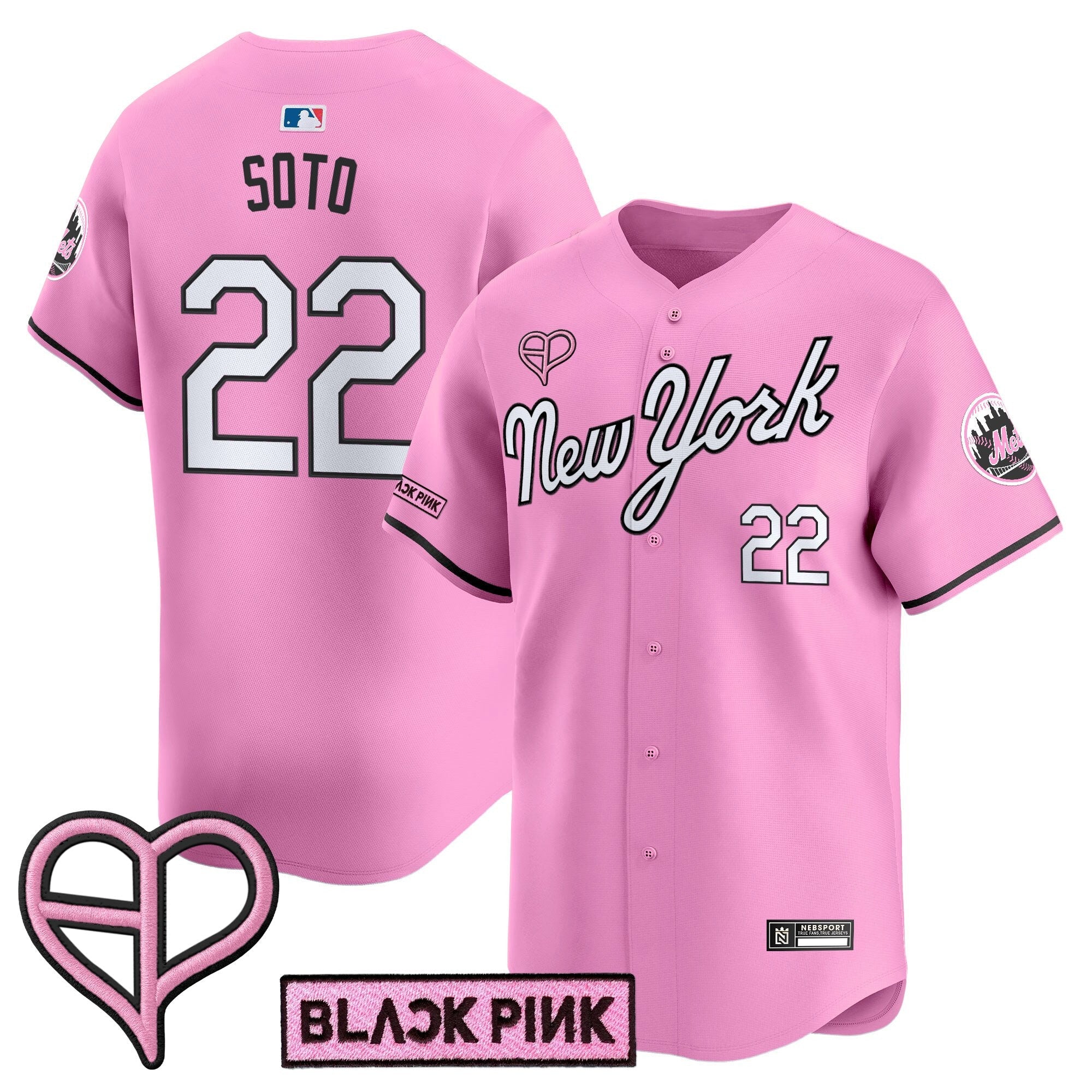 Unisex New York x BLACKPINK 2025 Vapor Premier Limited Jersey