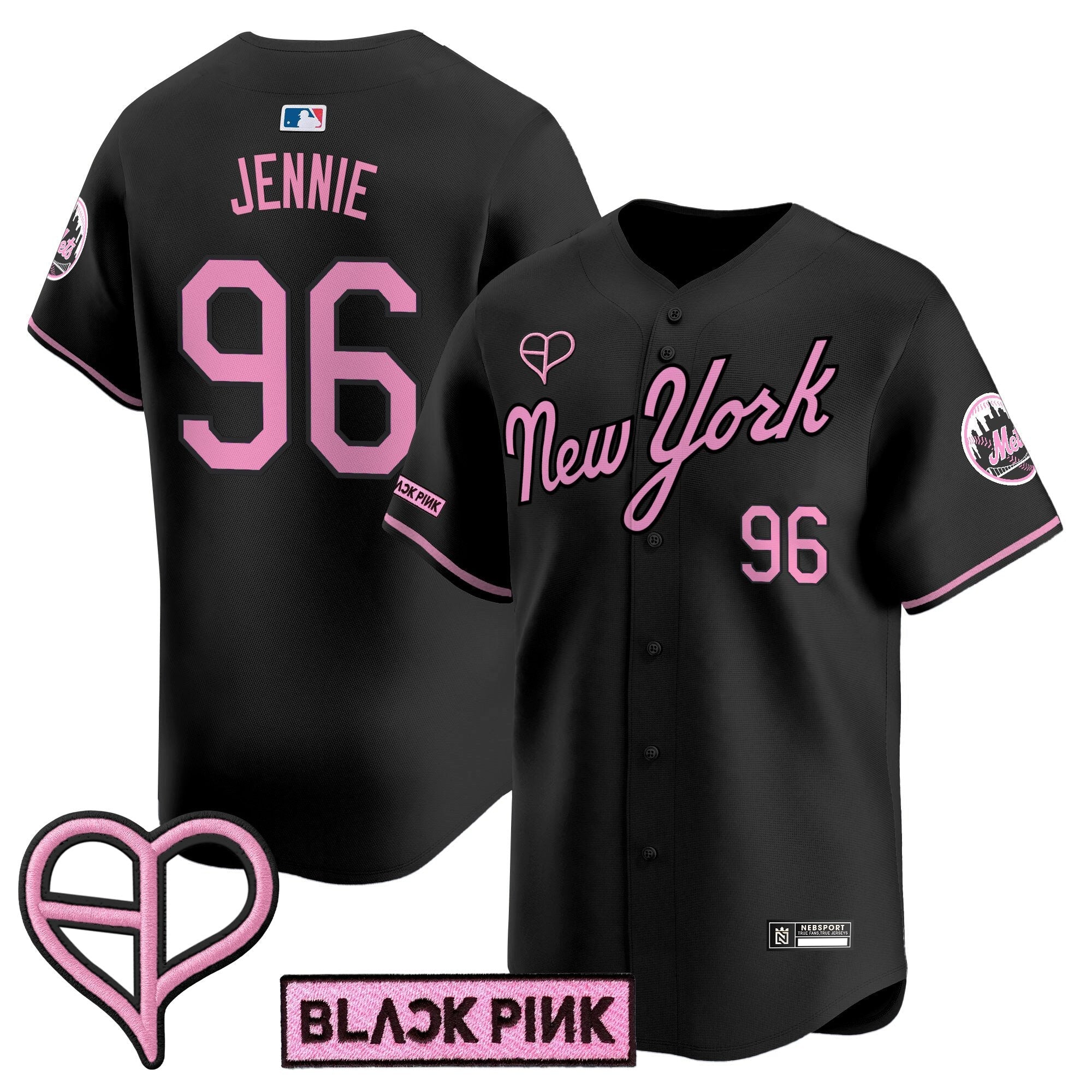 Unisex New York x BLACKPINK 2025 Vapor Premier Limited Jersey