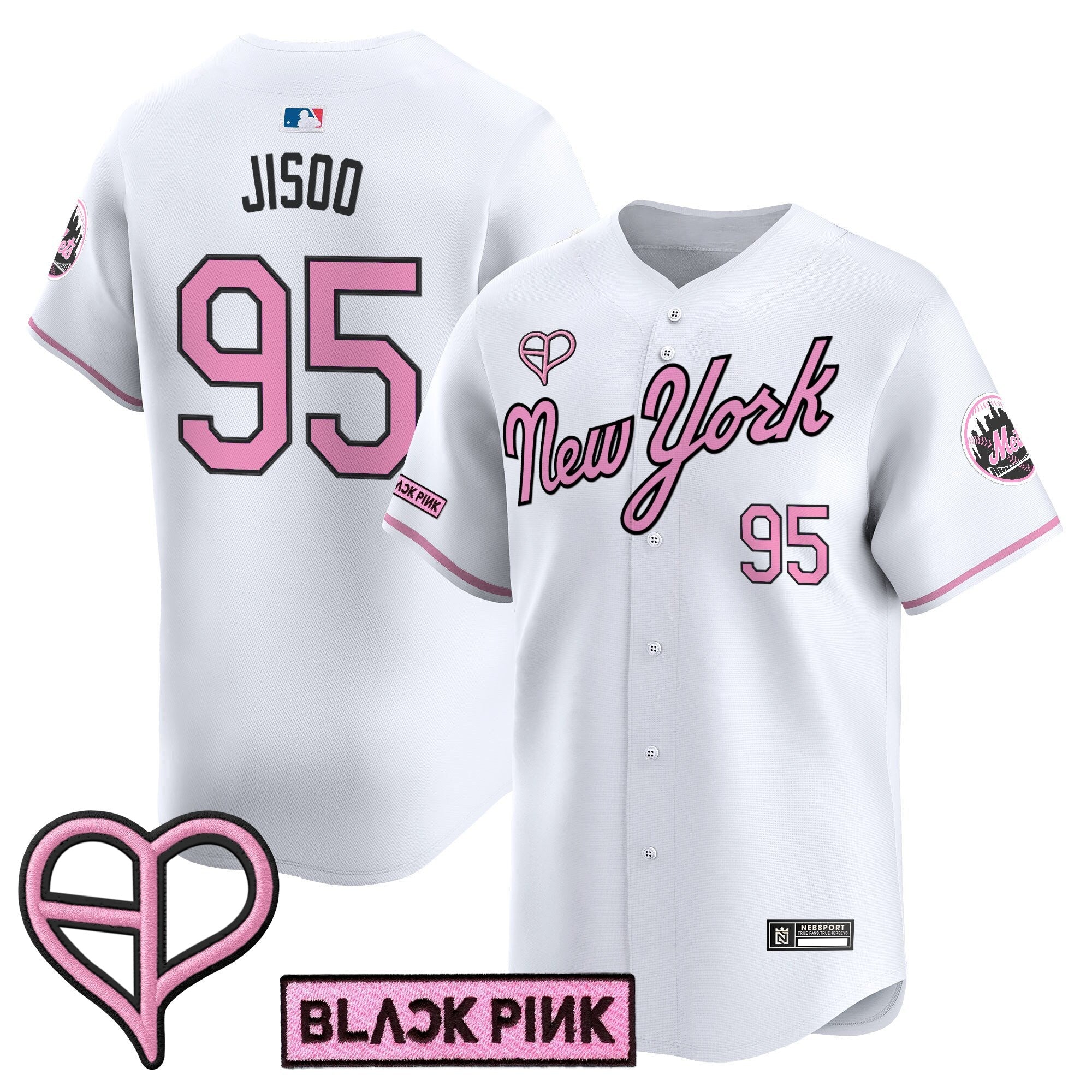Unisex New York x BLACKPINK 2025 Vapor Premier Limited Jersey