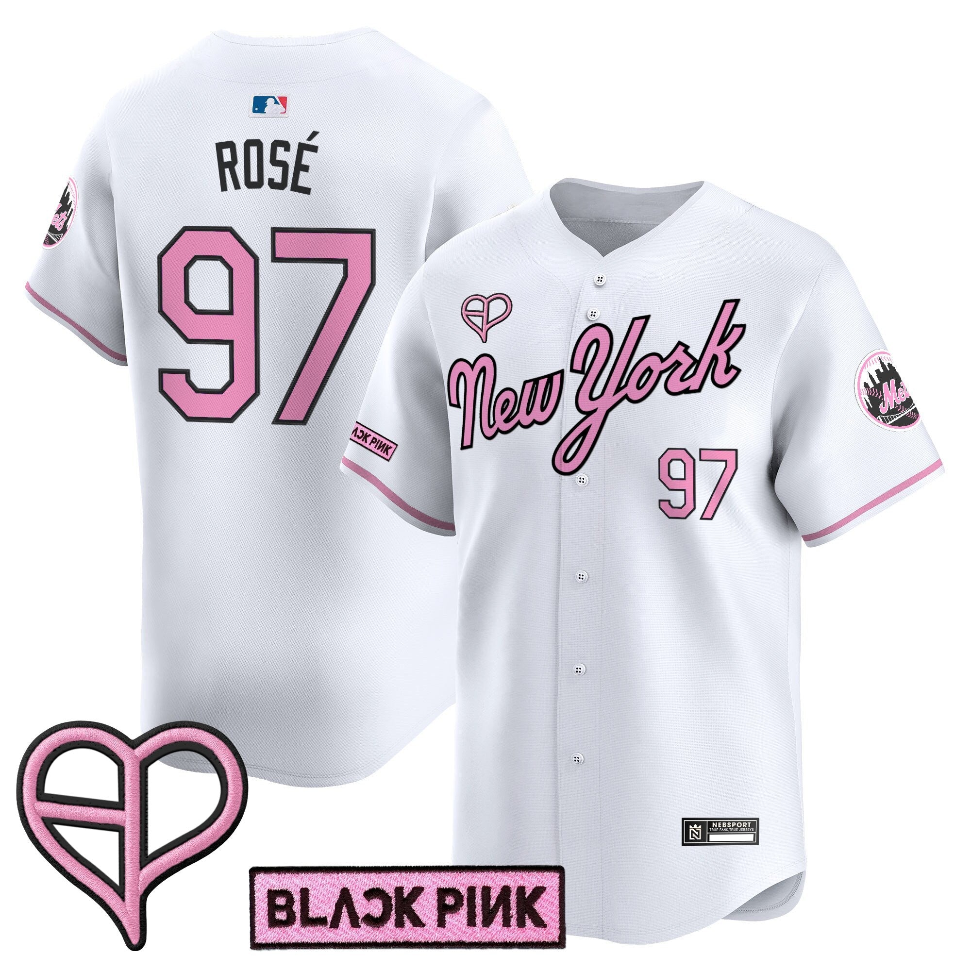 Unisex New York x BLACKPINK 2025 Vapor Premier Limited Jersey