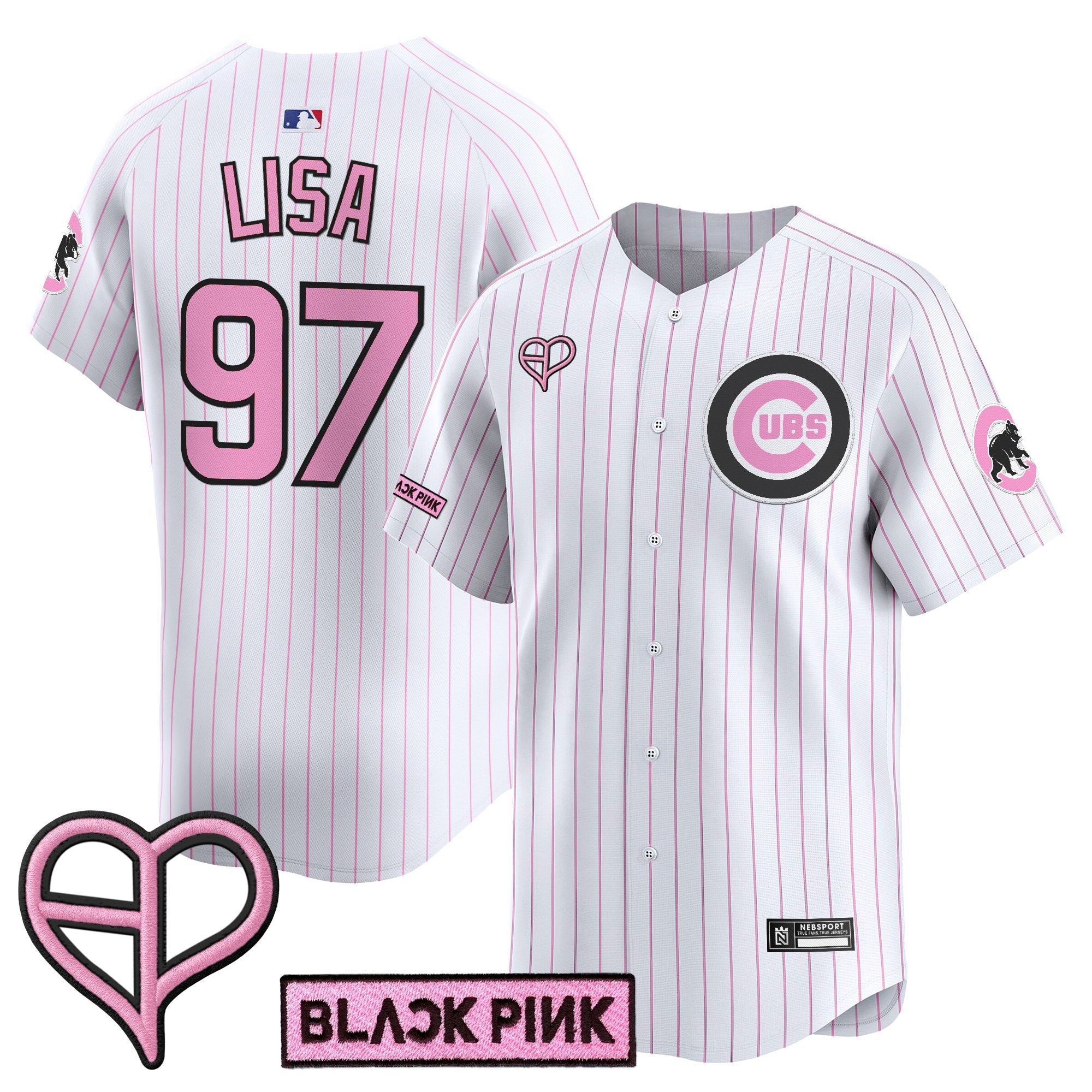 Unisex Chicago x BLACKPINK 2025 Vapor Premier Limited Jersey