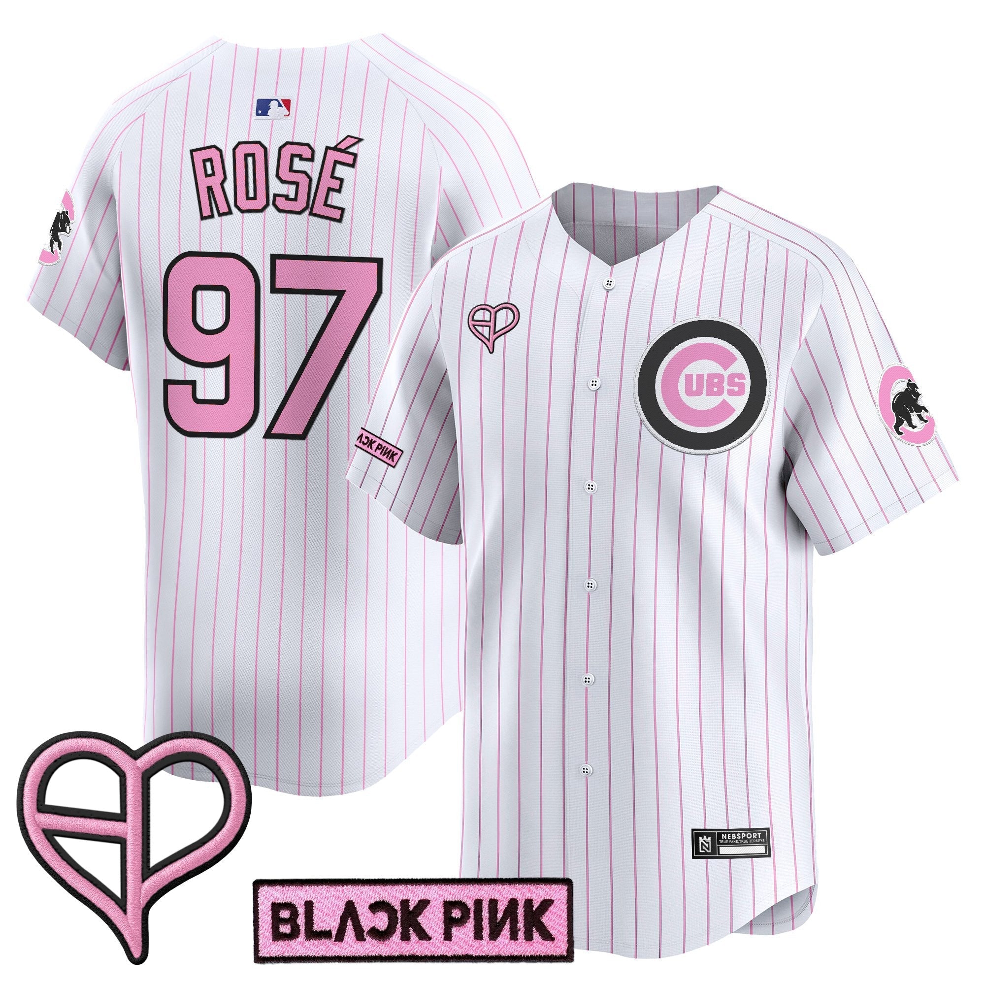 Unisex Chicago x BLACKPINK 2025 Vapor Premier Limited Jersey