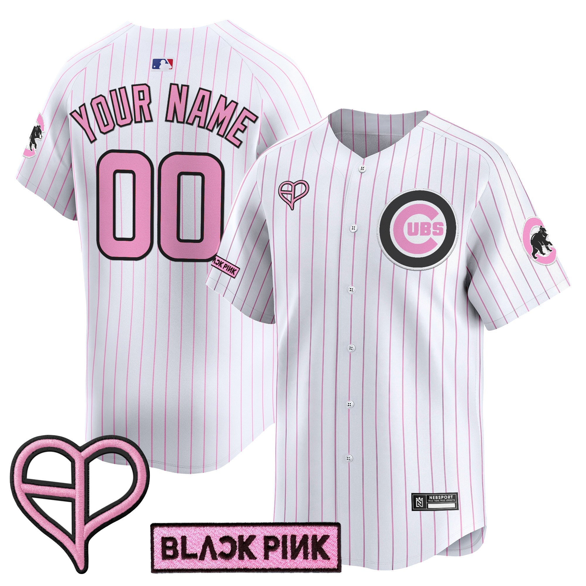 Chicago x BLACKPINK 2025 Vapor Premier Limited Custom Jersey