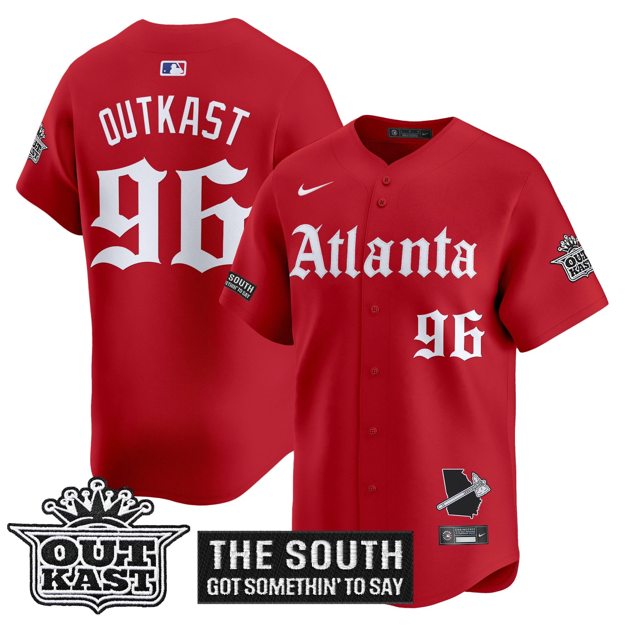 Men’s Atlanta ‘Gothic South x Outkast Edition’ Vapor Premier Limited Jersey