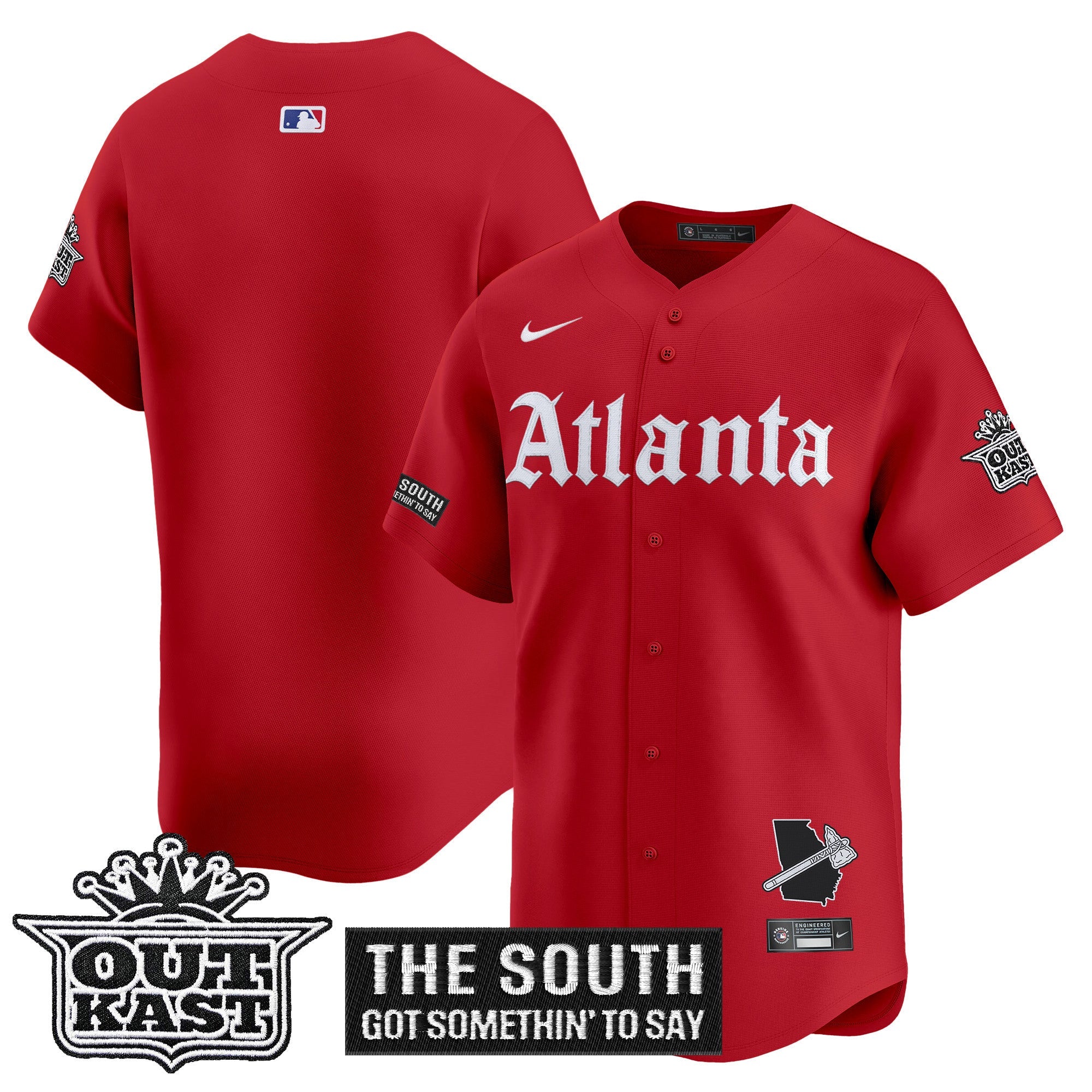 Men’s Atlanta ‘Gothic South x Outkast Edition’ Vapor Premier Limited Jersey