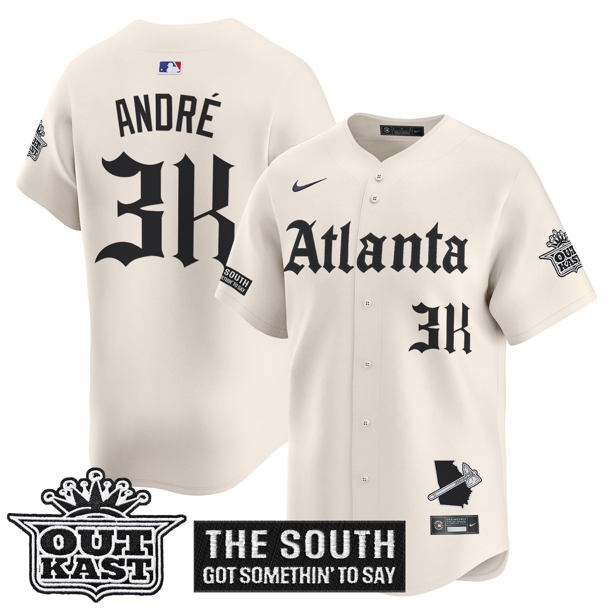 Men’s Atlanta ‘Gothic South x Outkast Edition’ Vapor Premier Limited Jersey