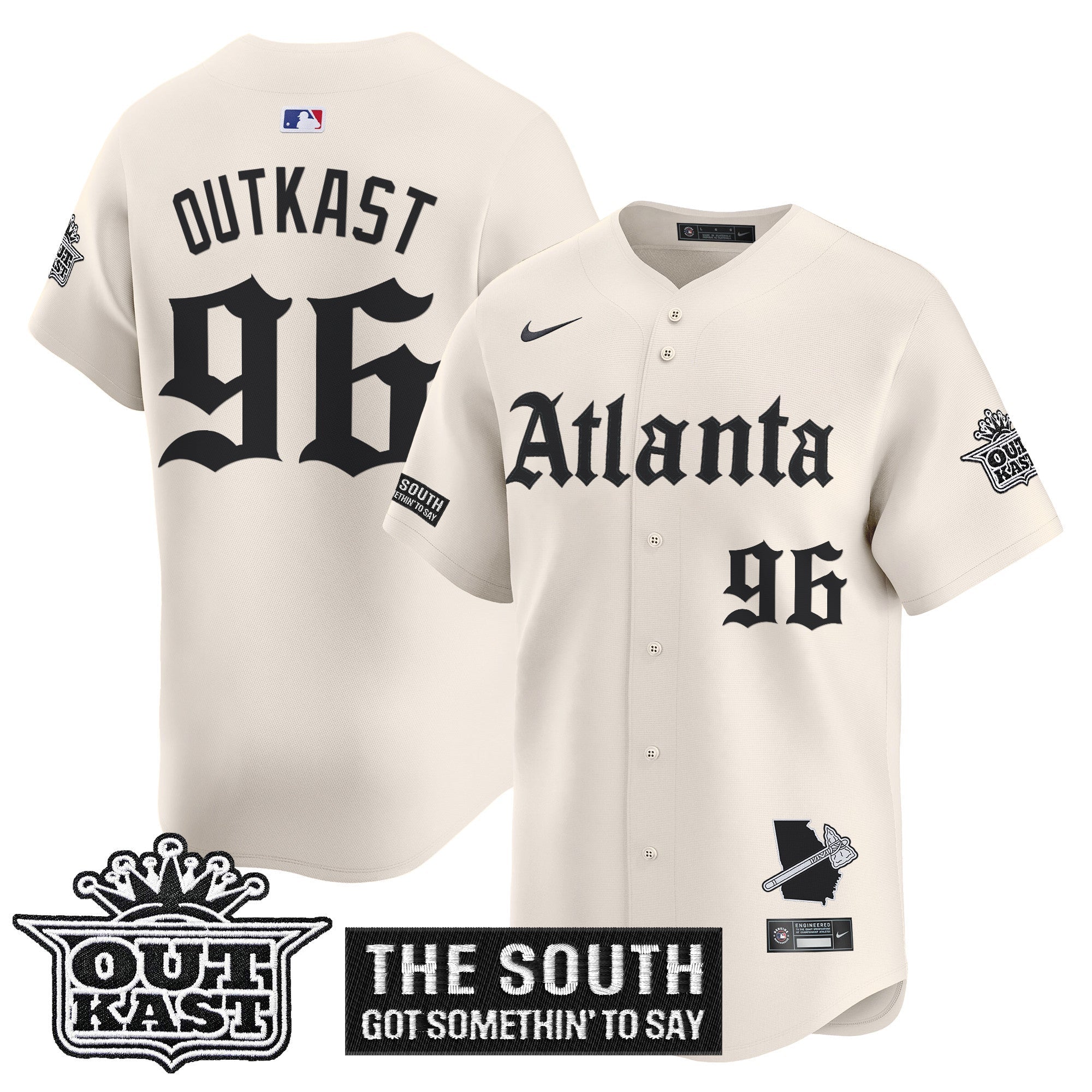 Men’s Atlanta ‘Gothic South x Outkast Edition’ Vapor Premier Limited Jersey
