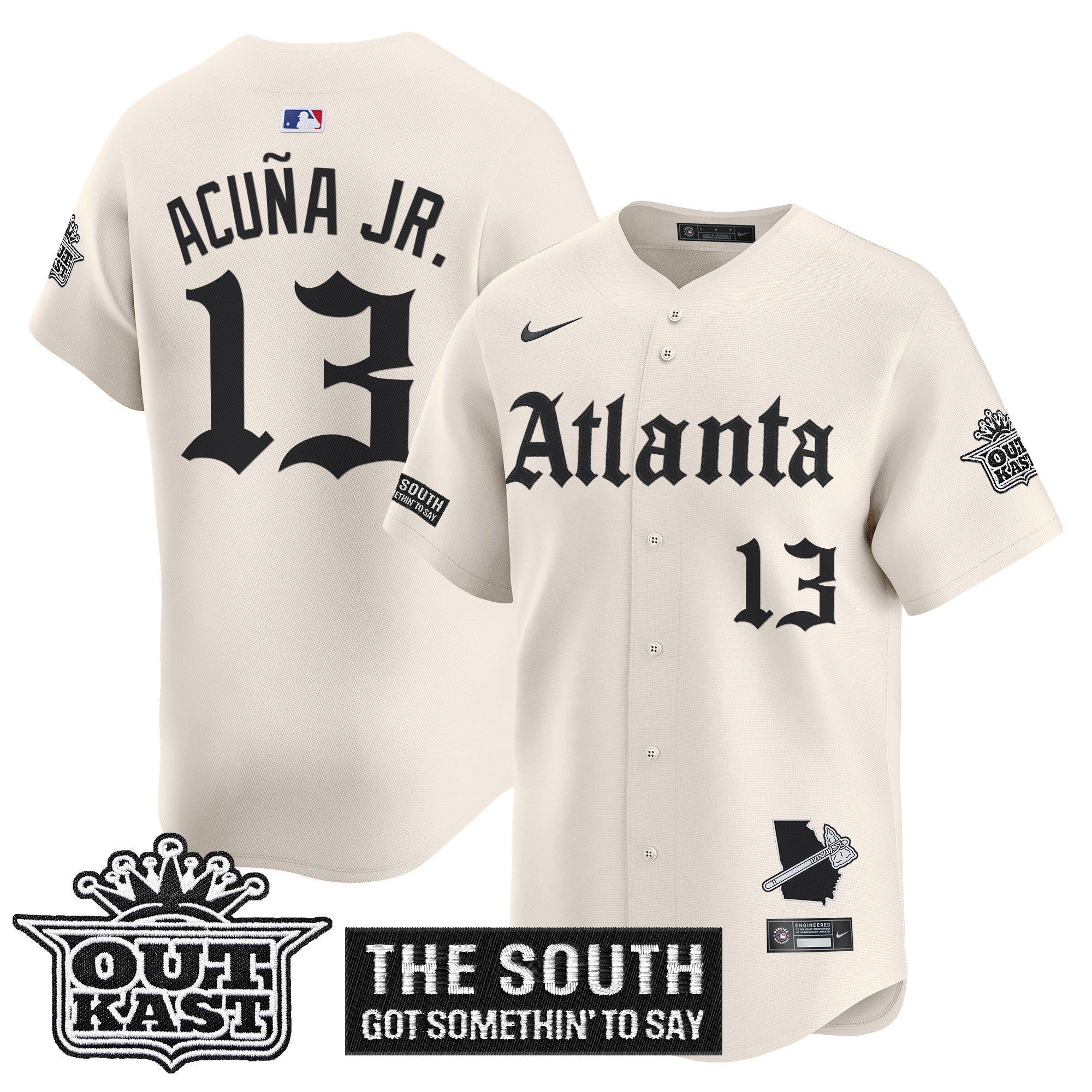 Men’s Atlanta ‘Gothic South x Outkast Edition’ Vapor Premier Limited Jersey