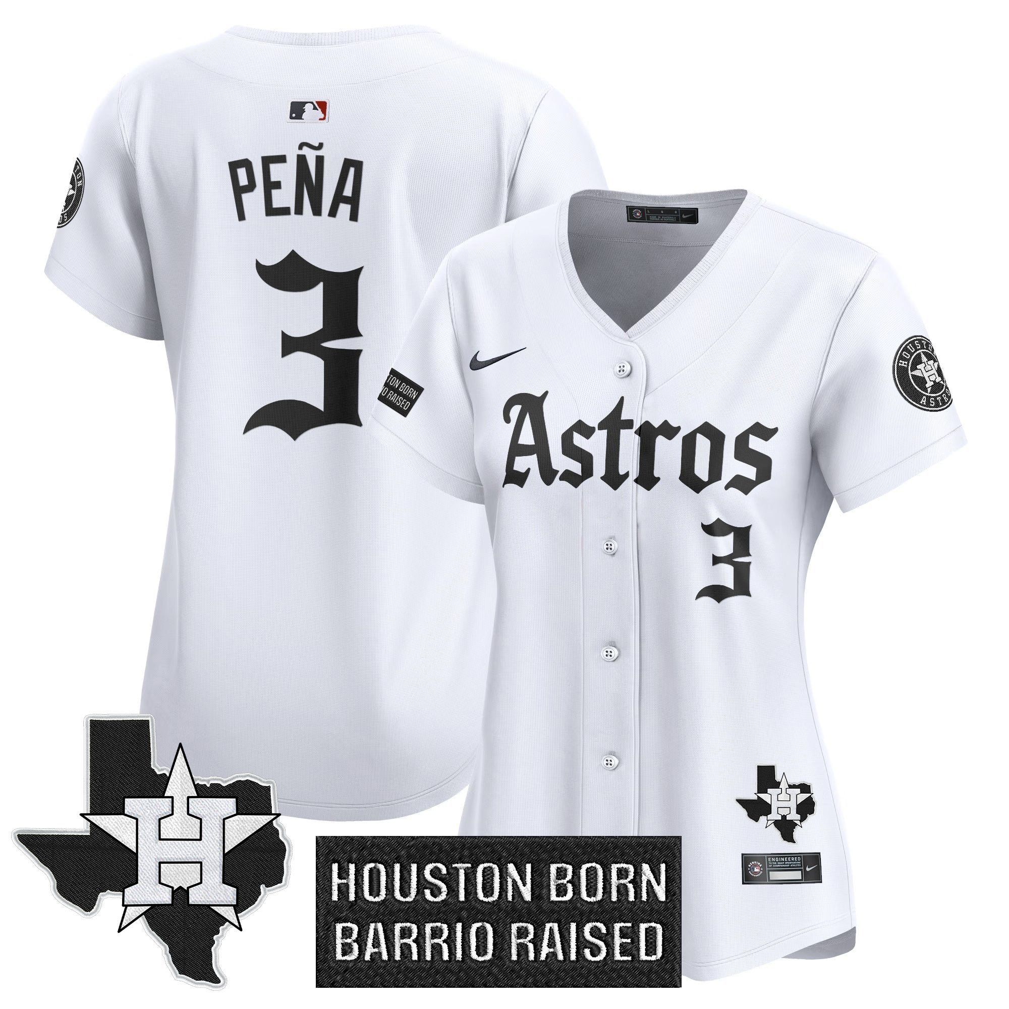 Women’s Houston ‘Gothic Edition’ Vapor Premier Limited Jersey