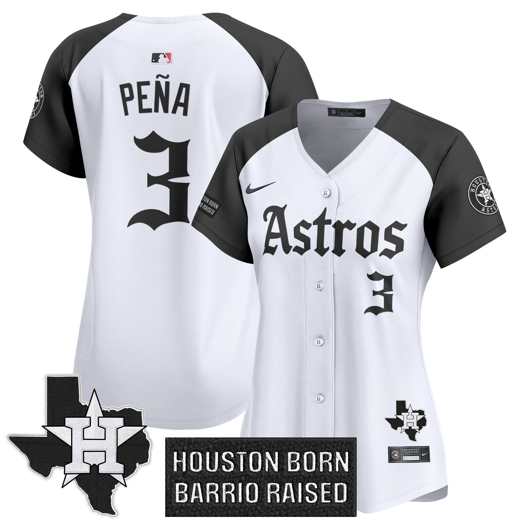 Women’s Houston ‘Gothic Edition’ Vapor Premier Limited Jersey